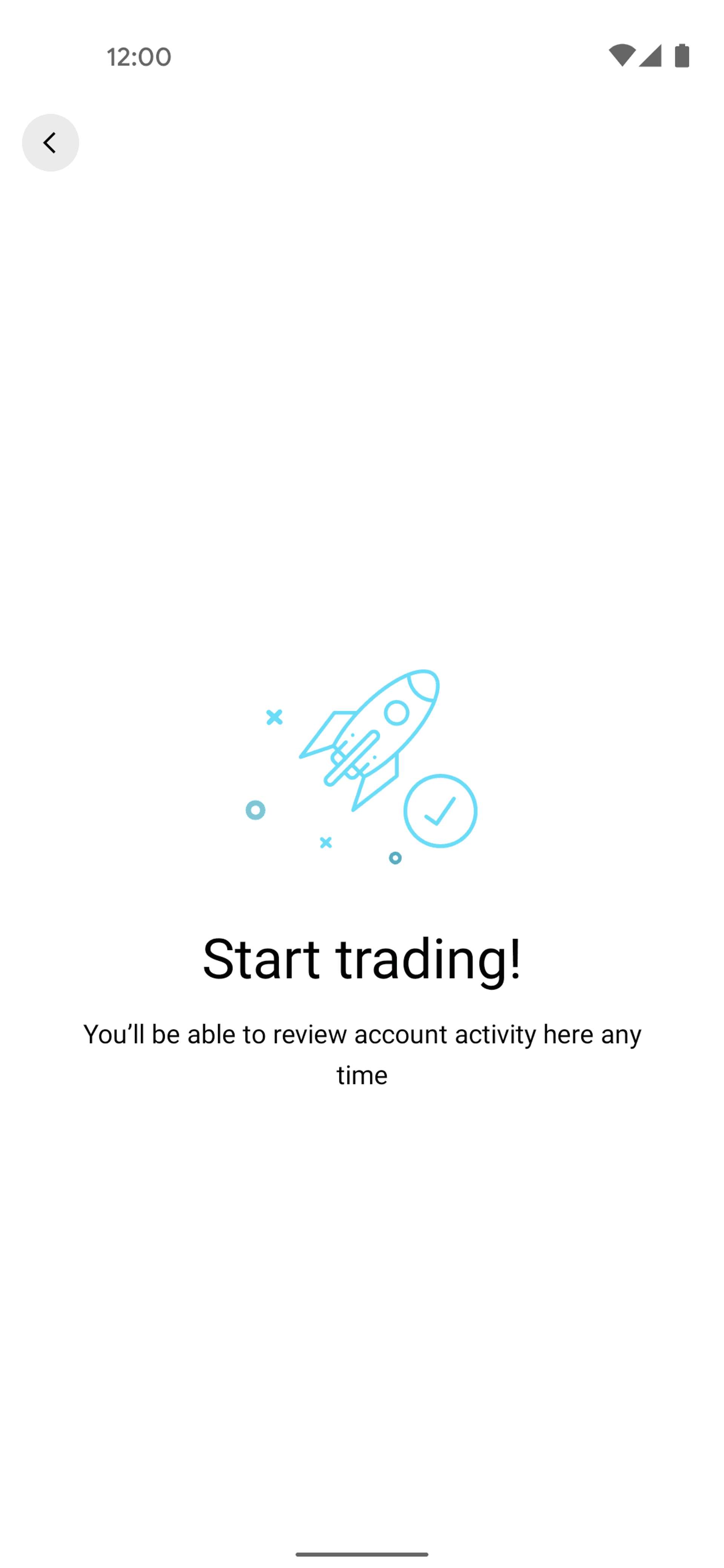 Gemini Android Finance interface screenshot 21