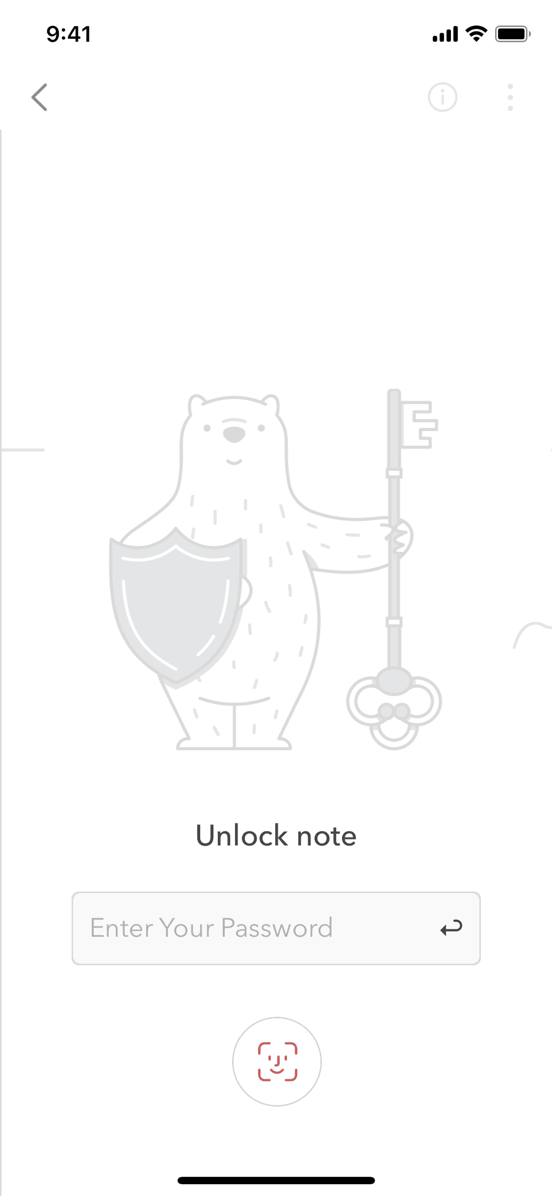 Bear iOS Productivity interface screenshot 22