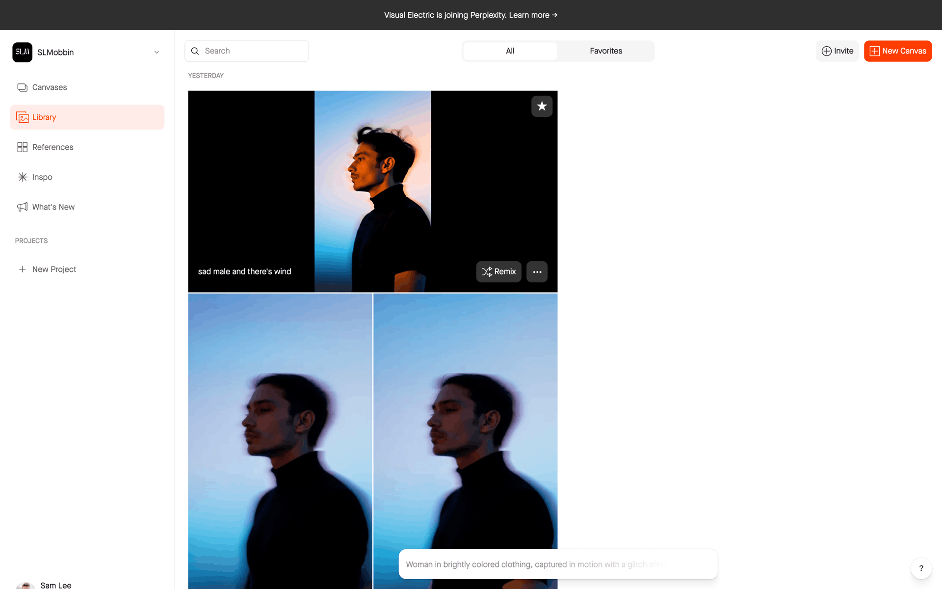 Visual Electric Web AI interface screenshot 11