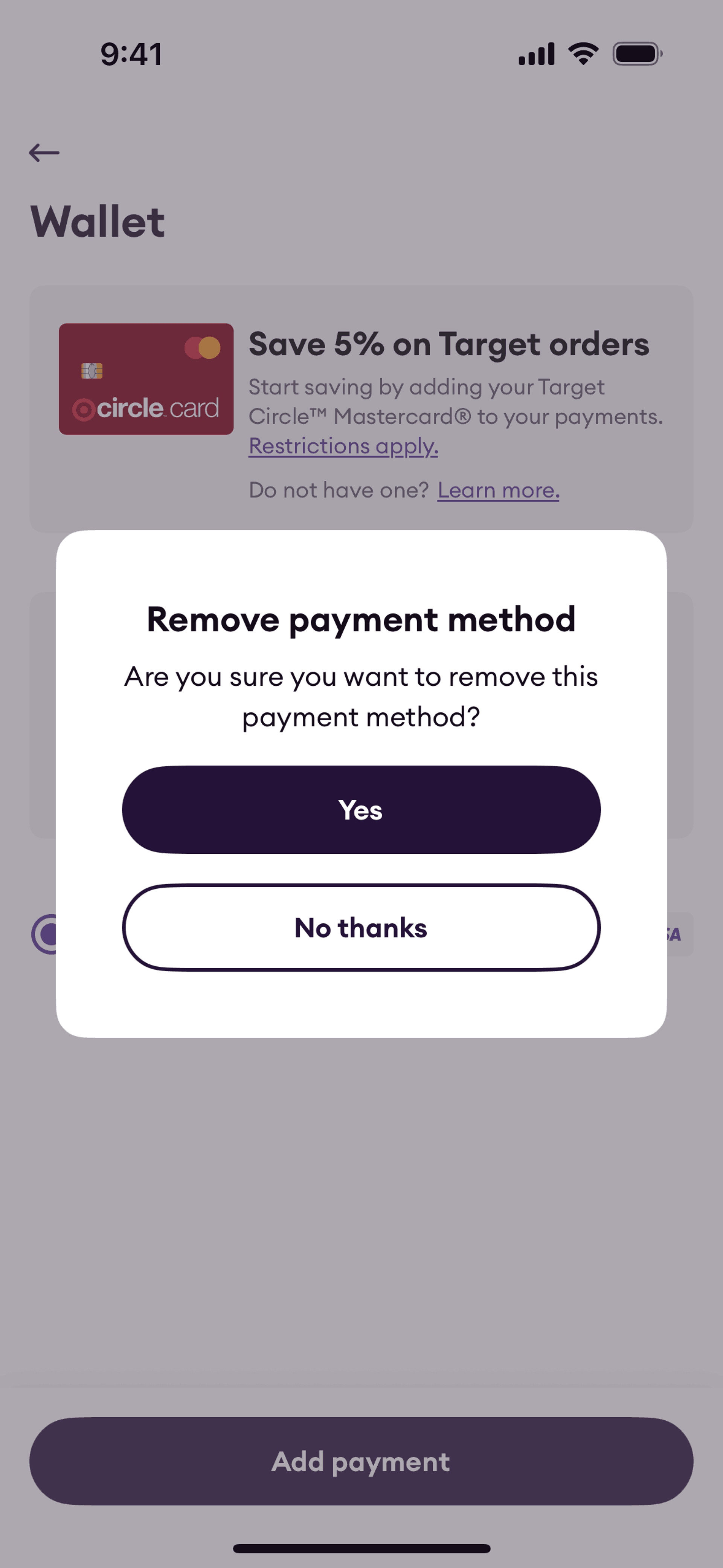 Shipt iOS Shopping interface screenshot 9