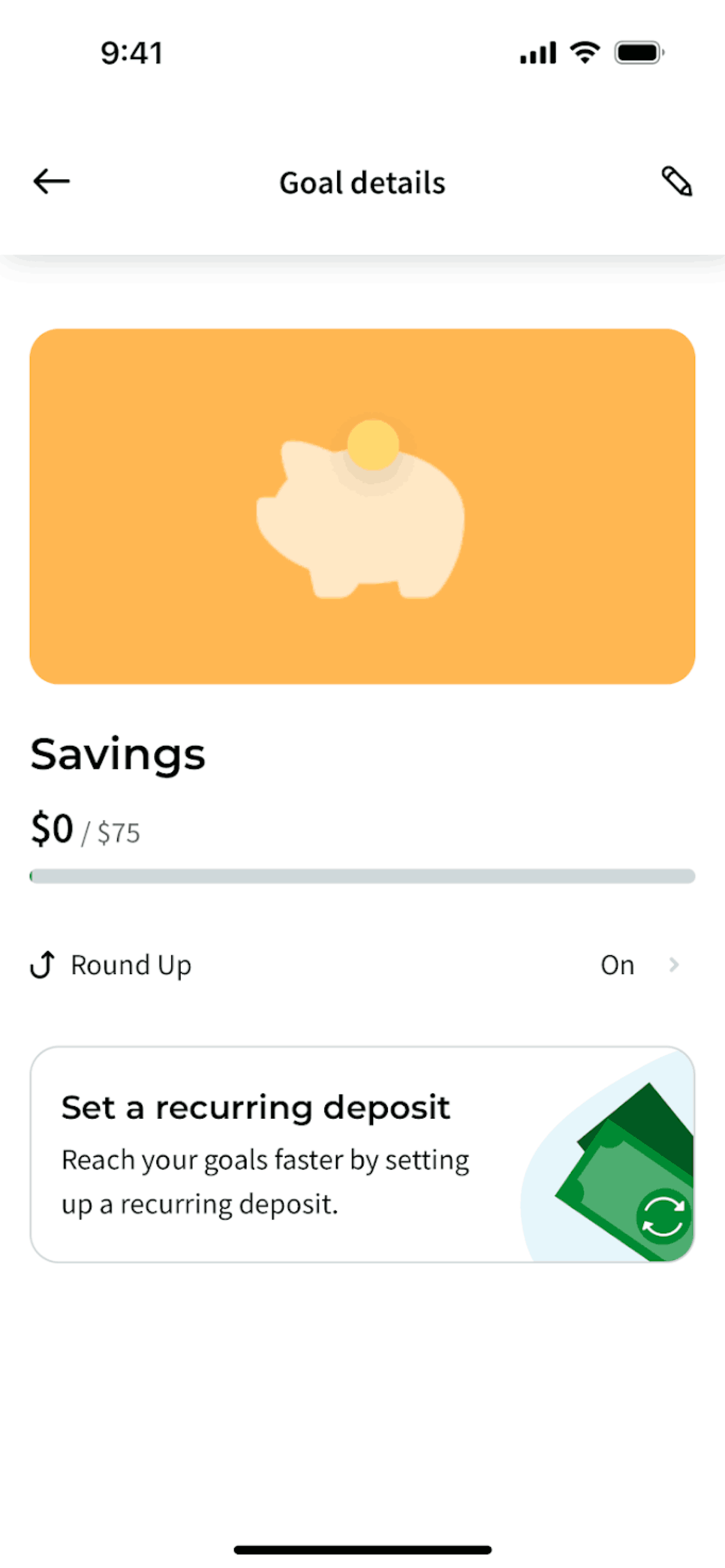 Dave iOS Finance interface screenshot 15