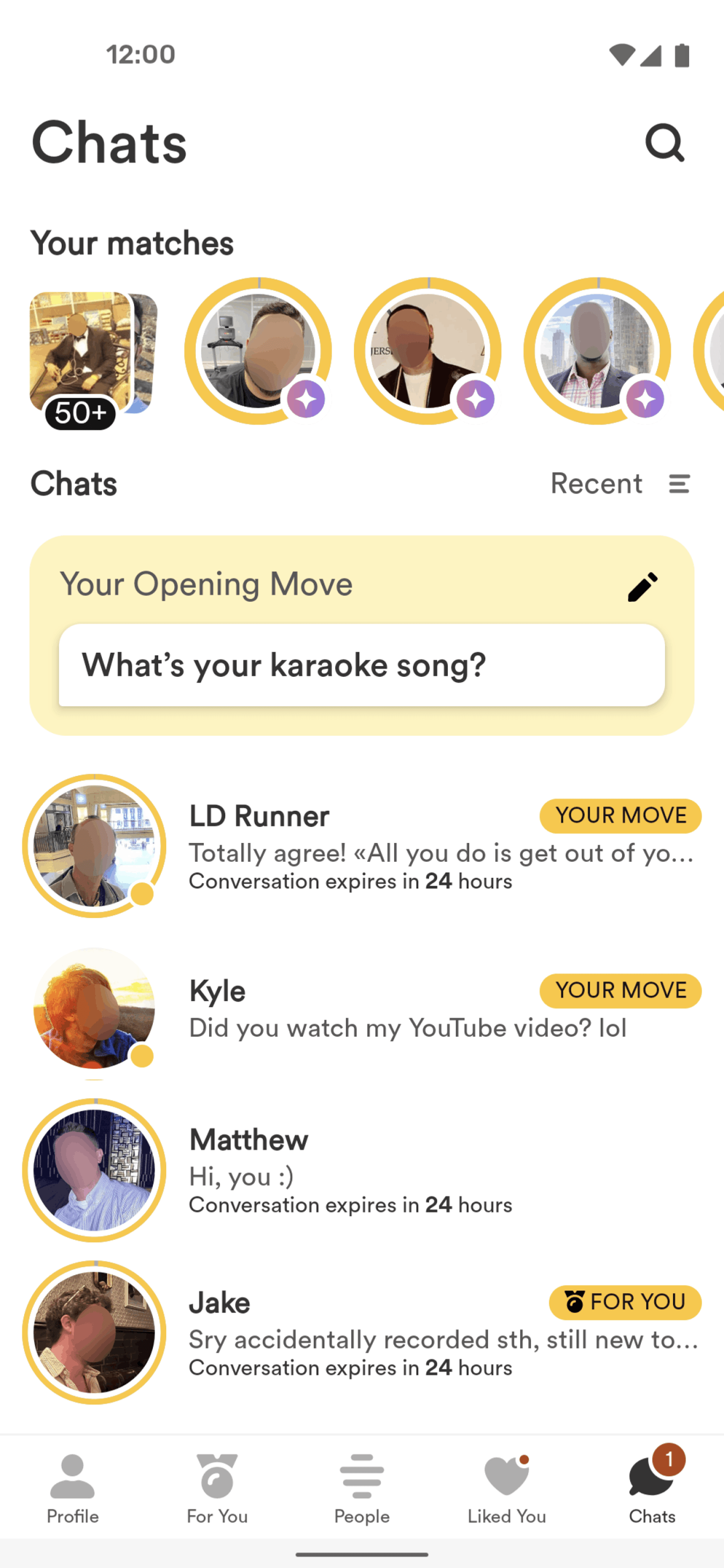 Bumble Android Lifestyle interface screenshot 11