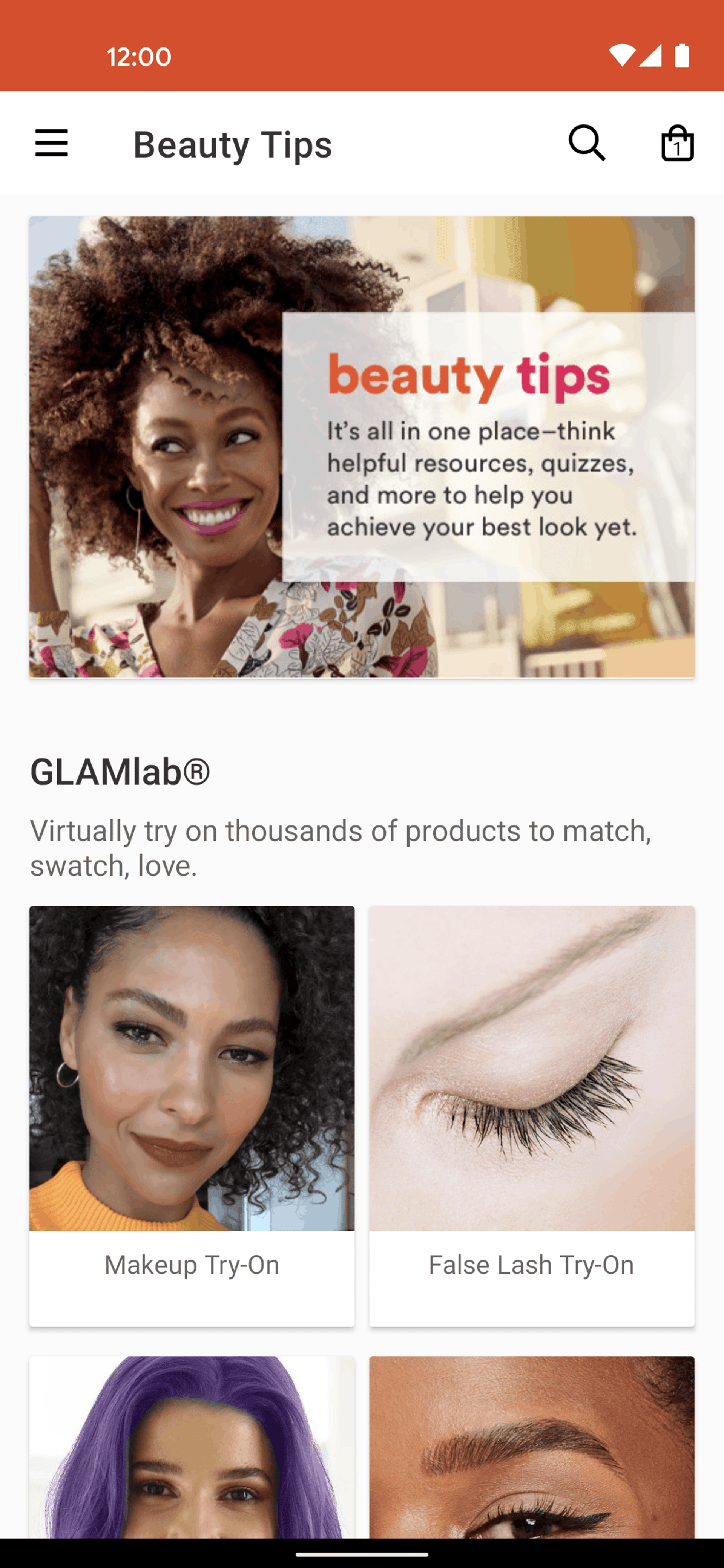 Ulta Beauty Android Shopping interface screenshot 15