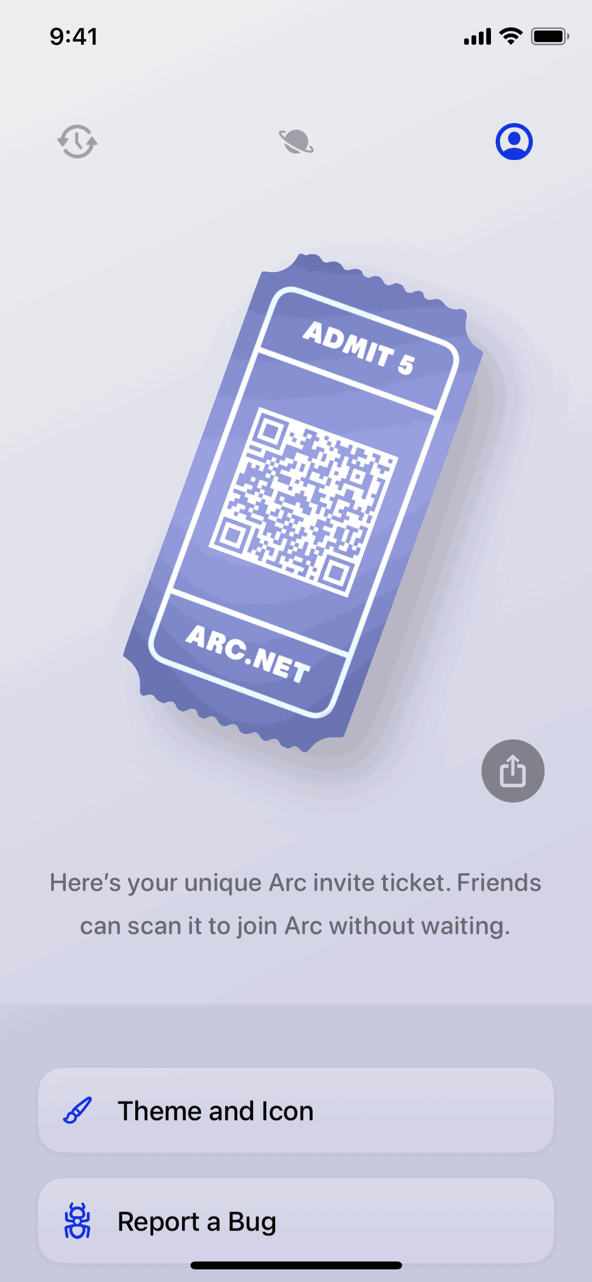 Arc Sidebar Sync iOS Utilities interface screenshot 3