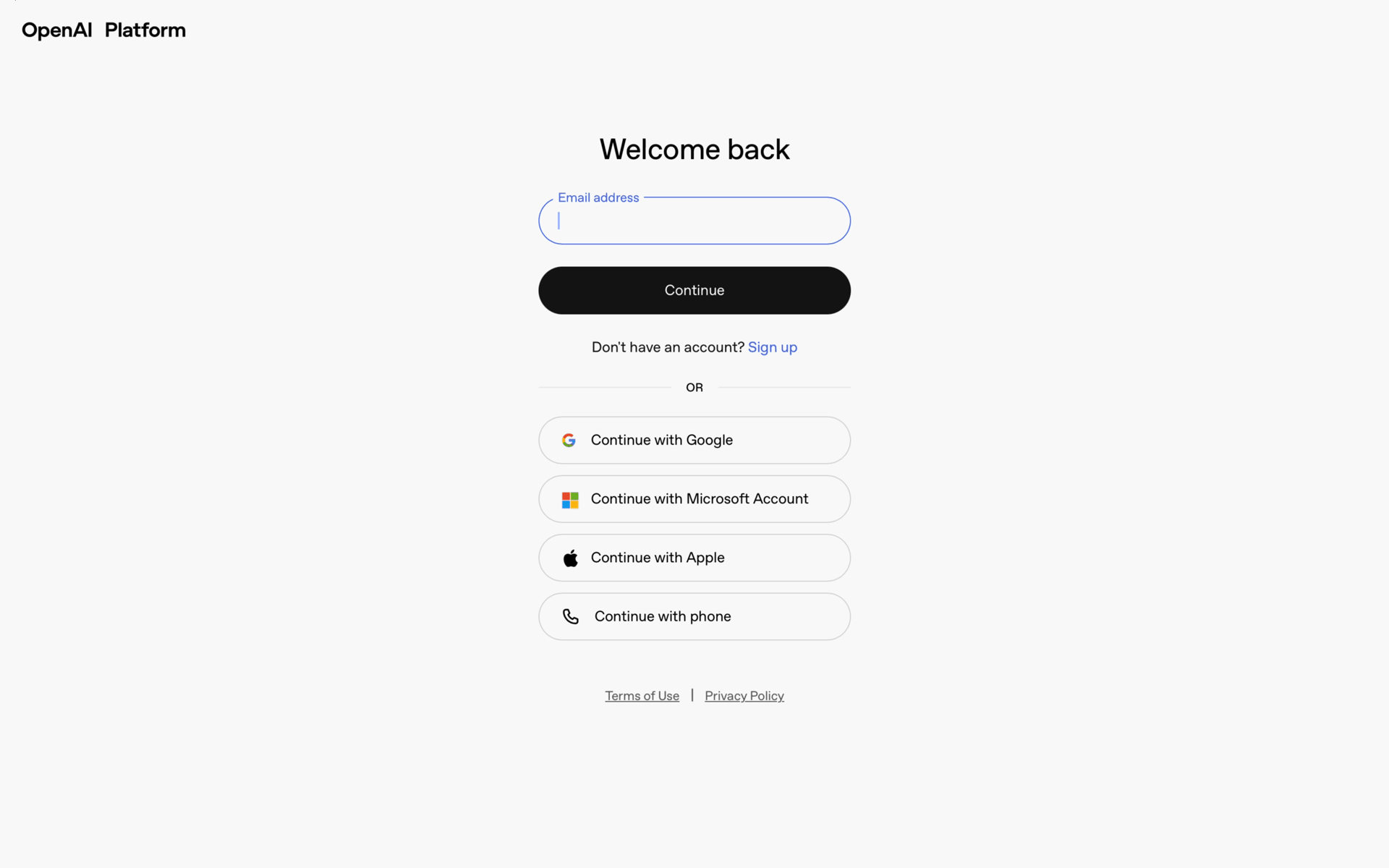 OpenAI Web AI interface screenshot 1