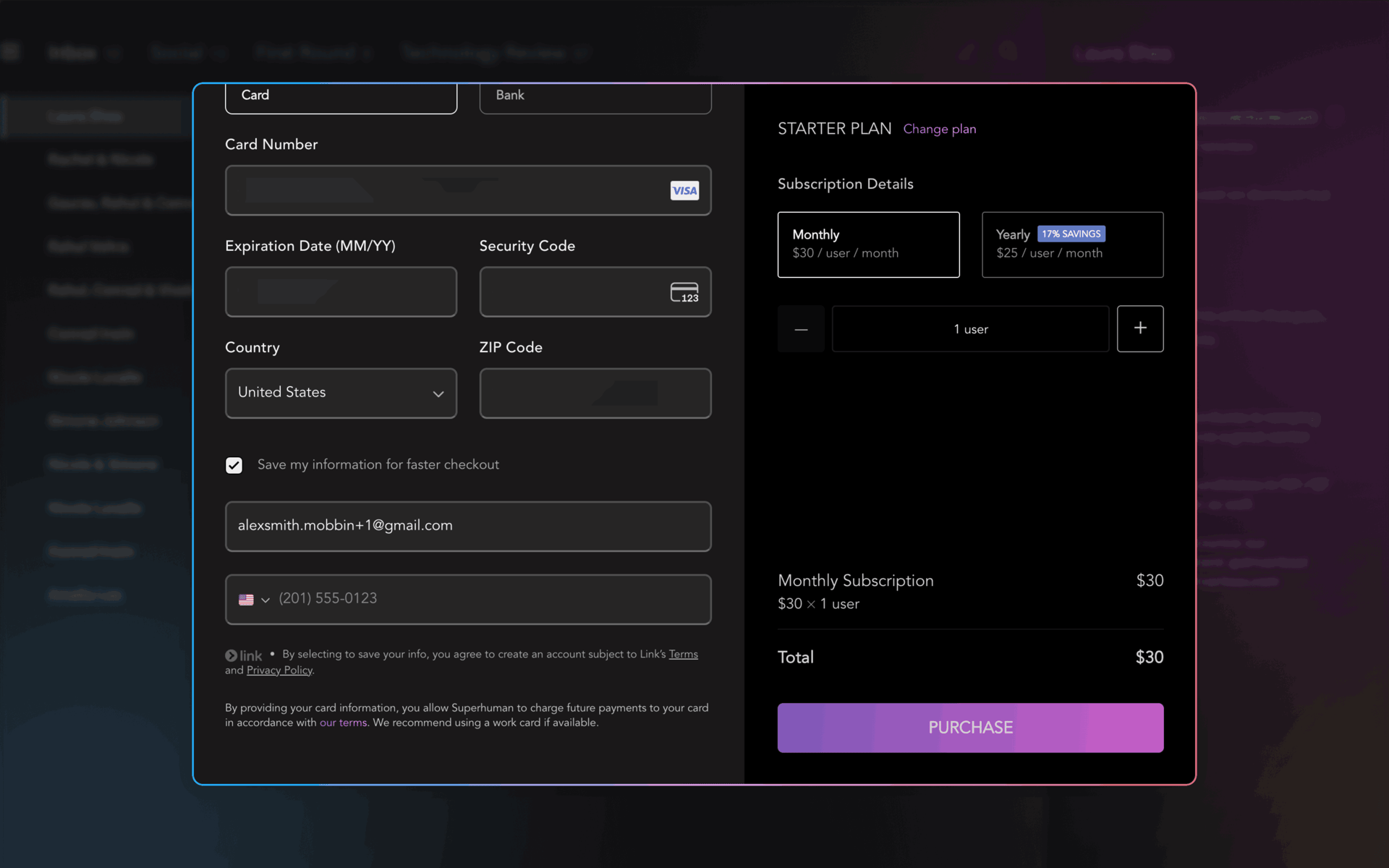 Superhuman Web AI interface screenshot 23