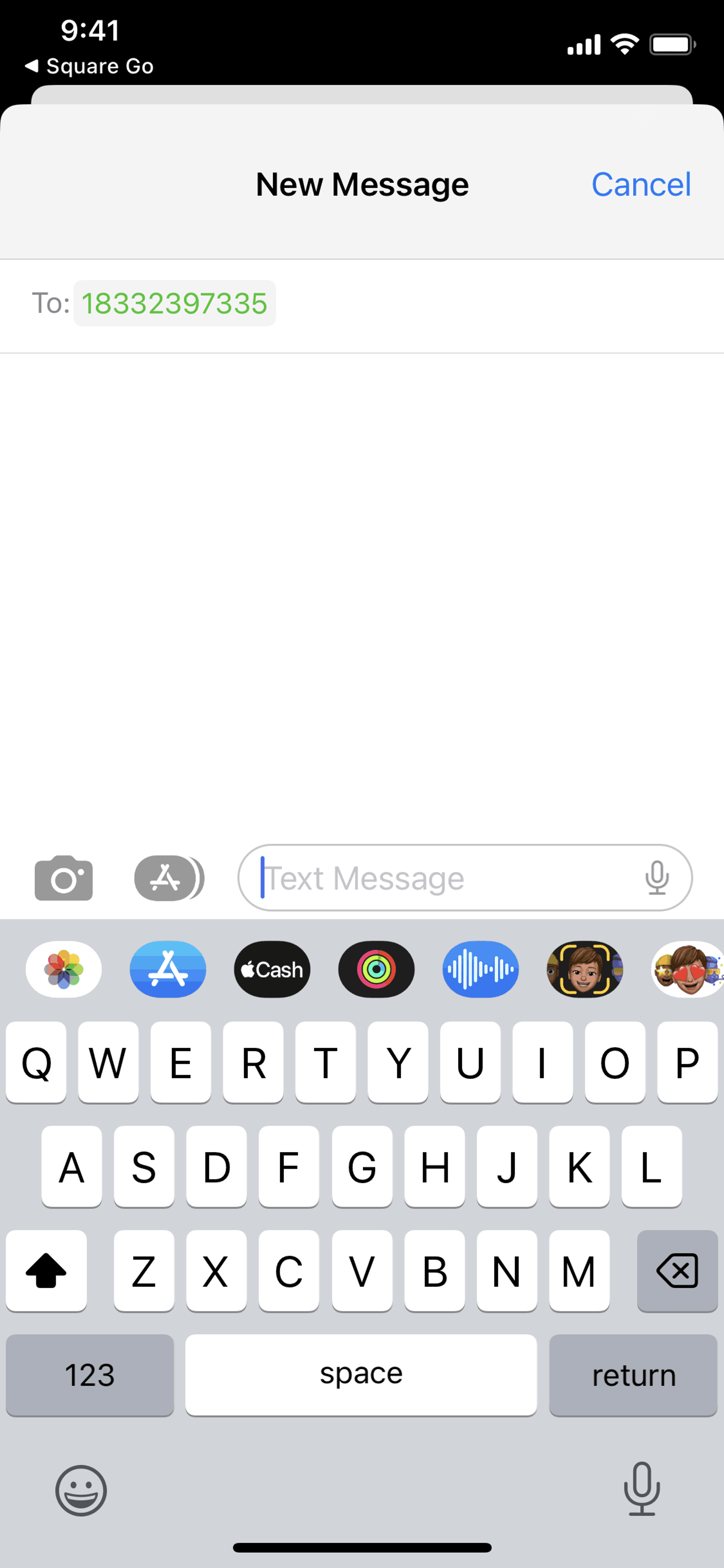 Square Go iOS Lifestyle interface screenshot 7