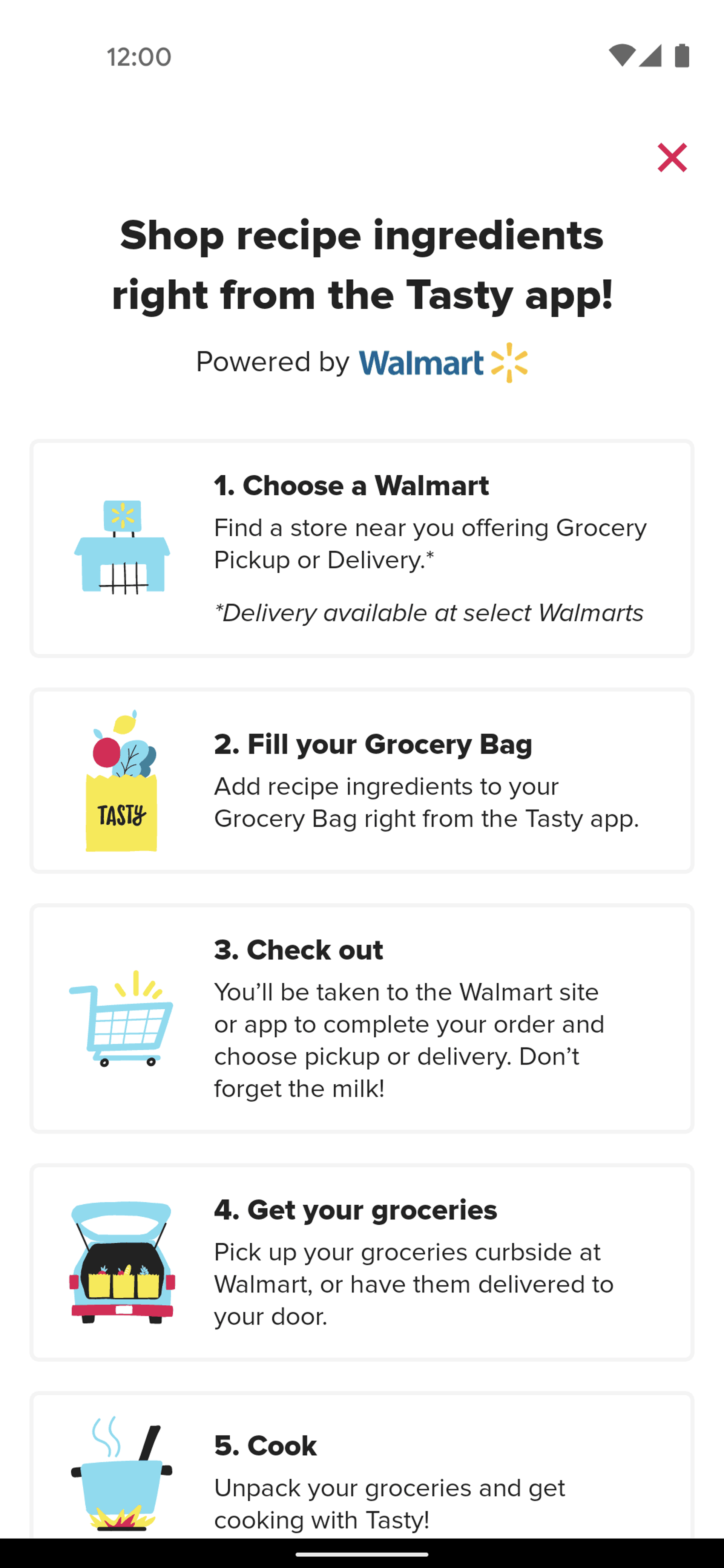 Tasty Android Food & Drink interface screenshot 21