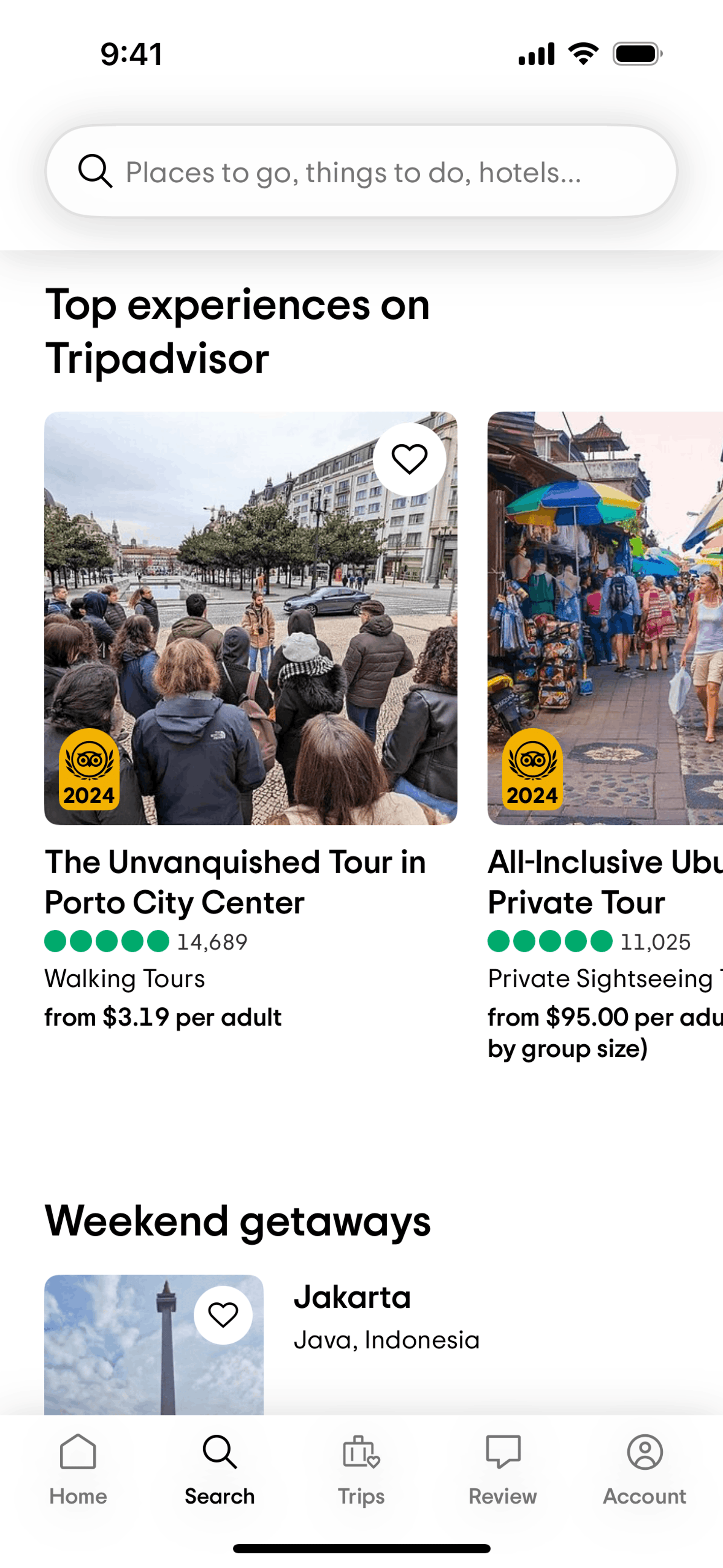 Tripadvisor iOS Travel & Transportation interface screenshot 20