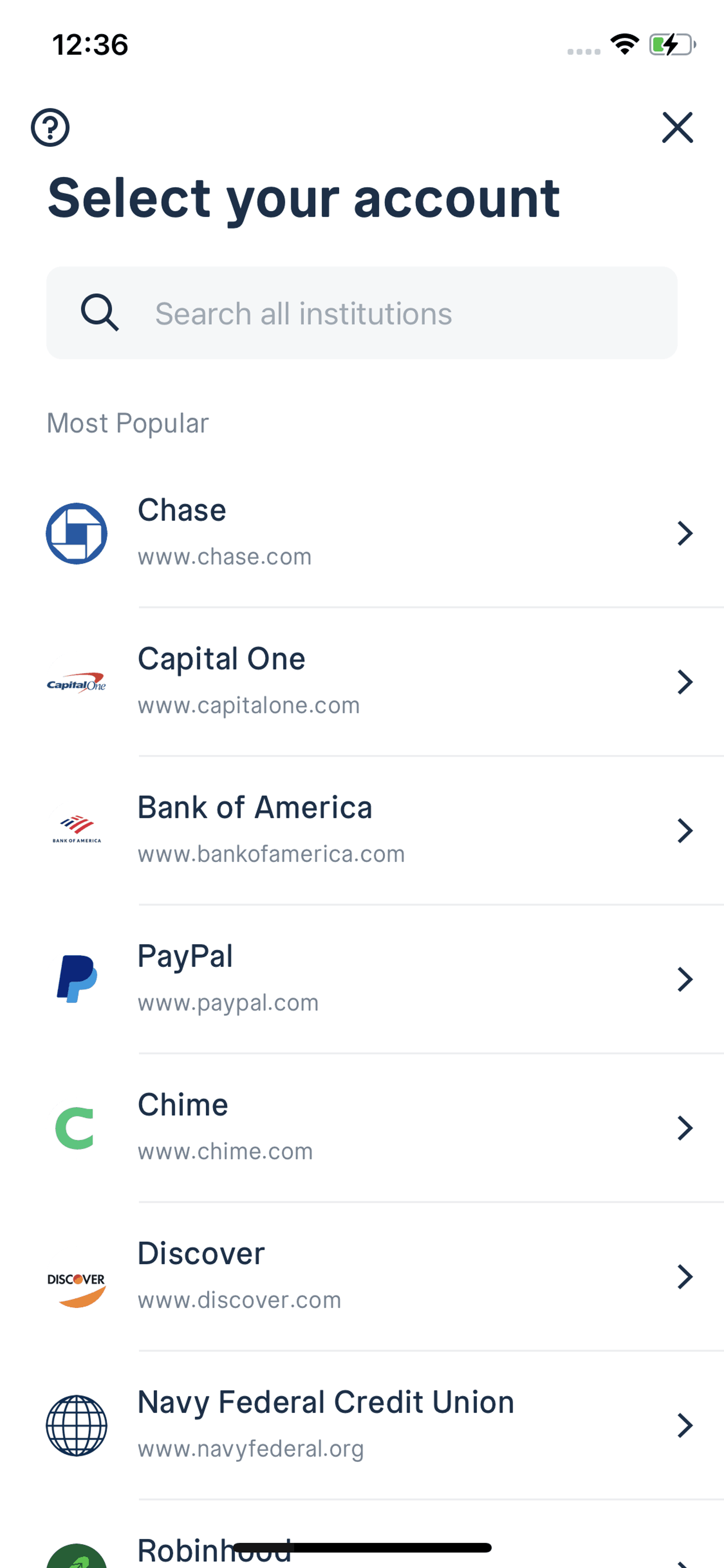 Truebill iOS Finance interface screenshot 16