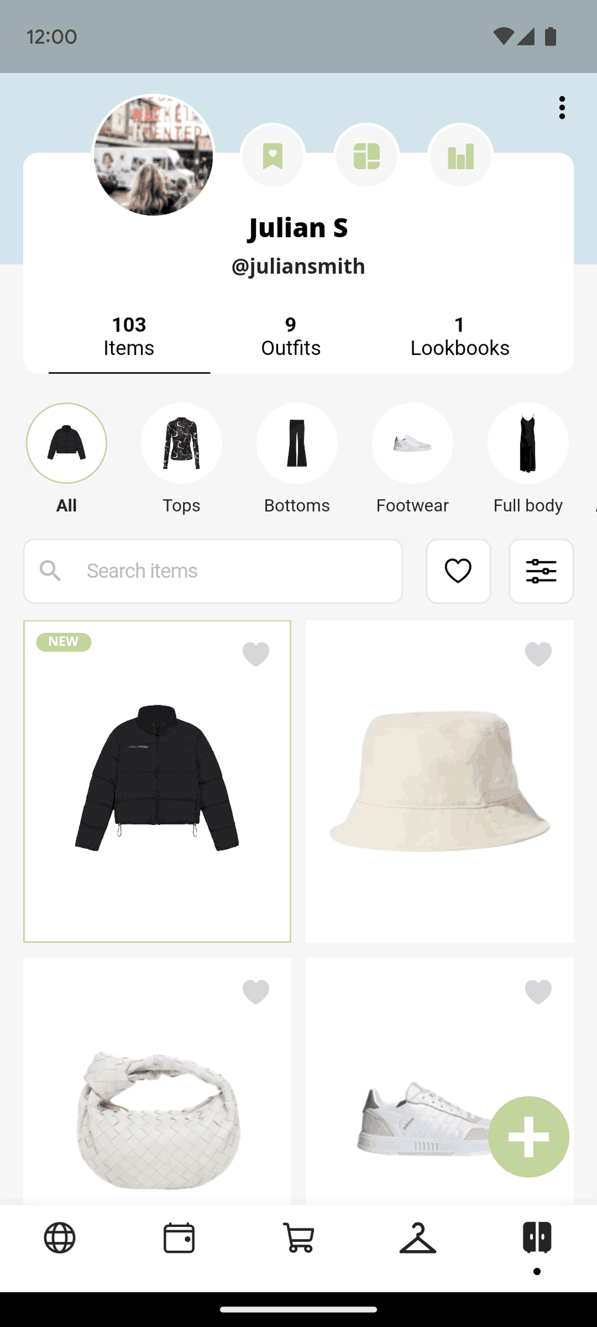Whering Android Lifestyle interface screenshot 13