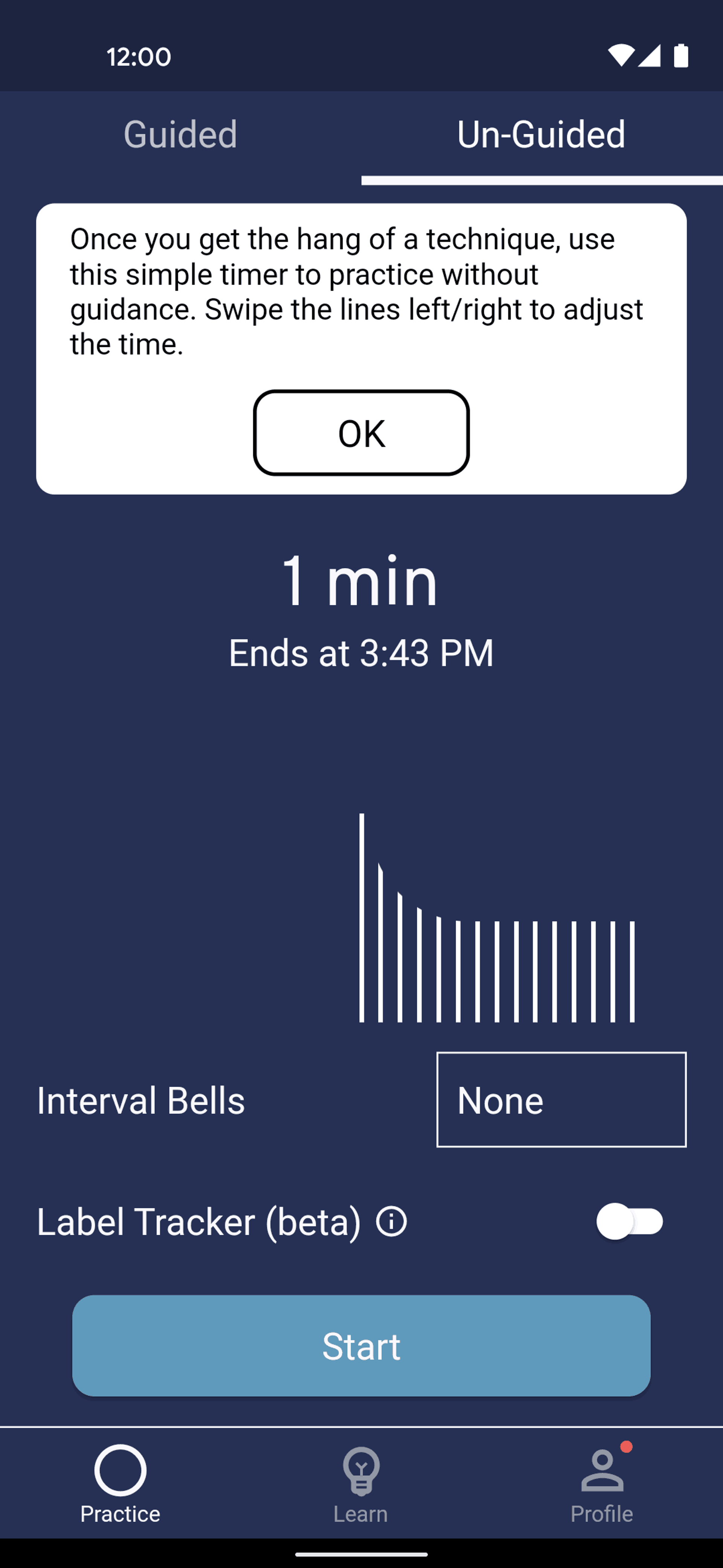 Brightmind Android Health & Fitness interface screenshot 11