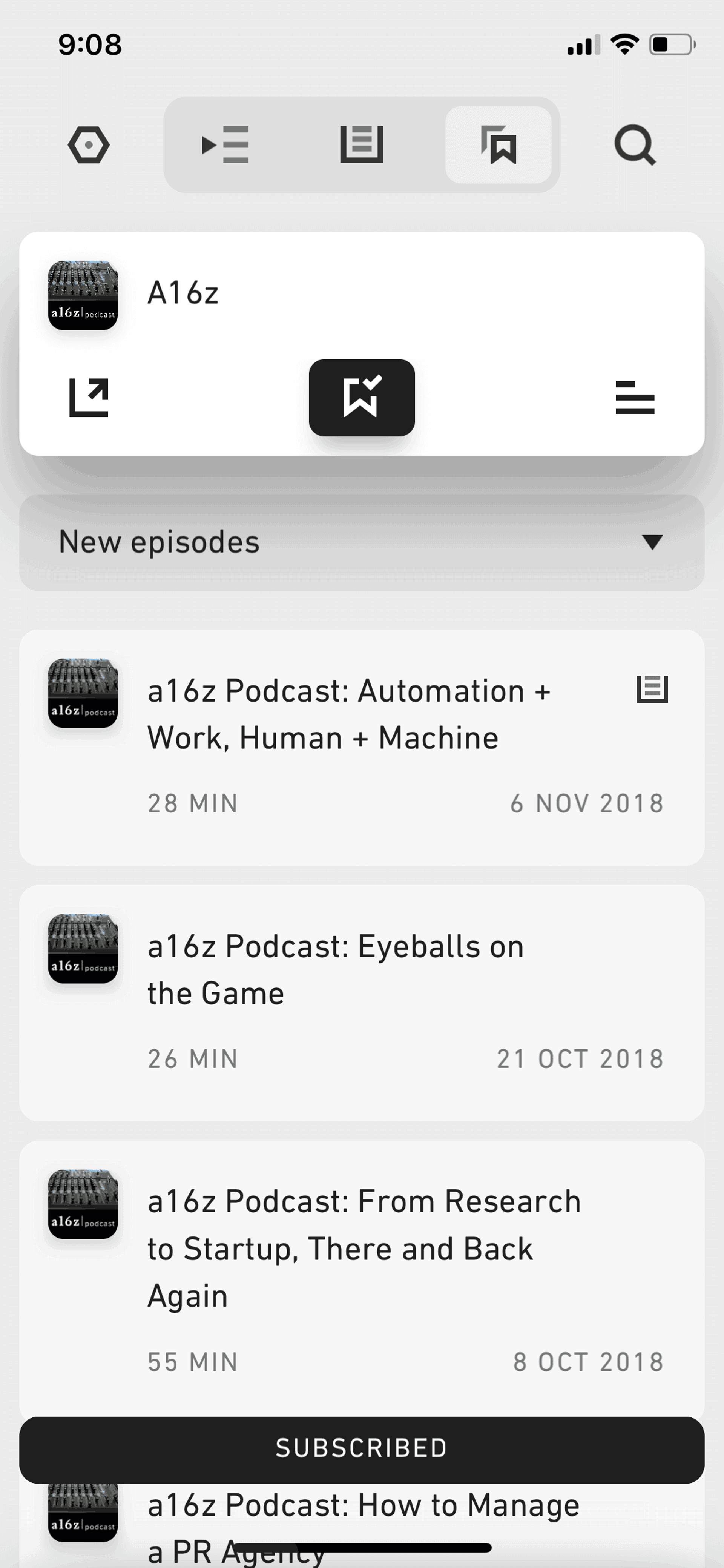 Agora iOS News interface screenshot 14