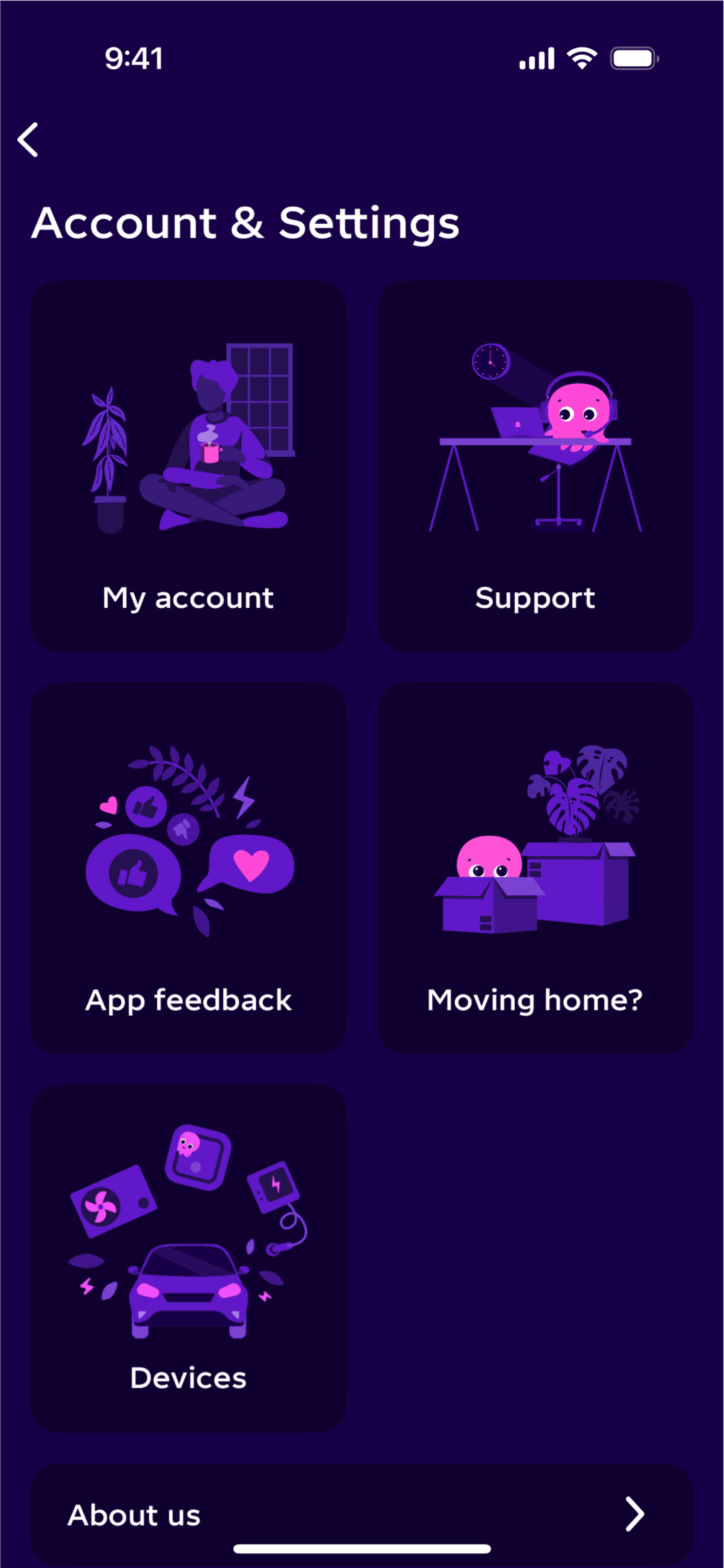 Octopus Energy iOS Utilities interface screenshot 5