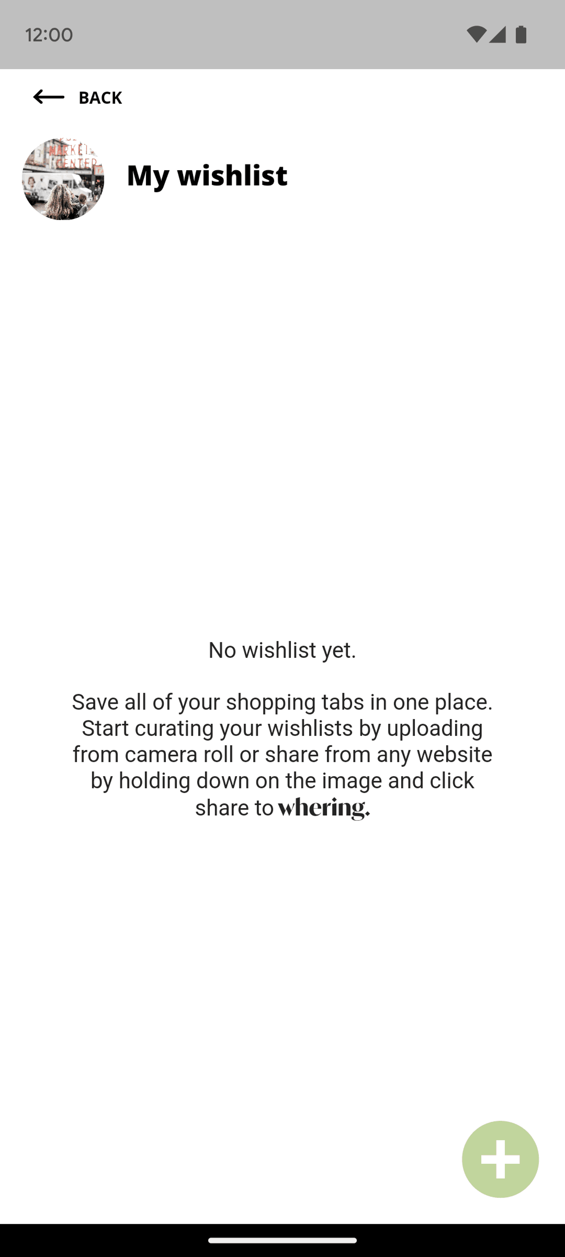 Whering Android Lifestyle interface screenshot 9