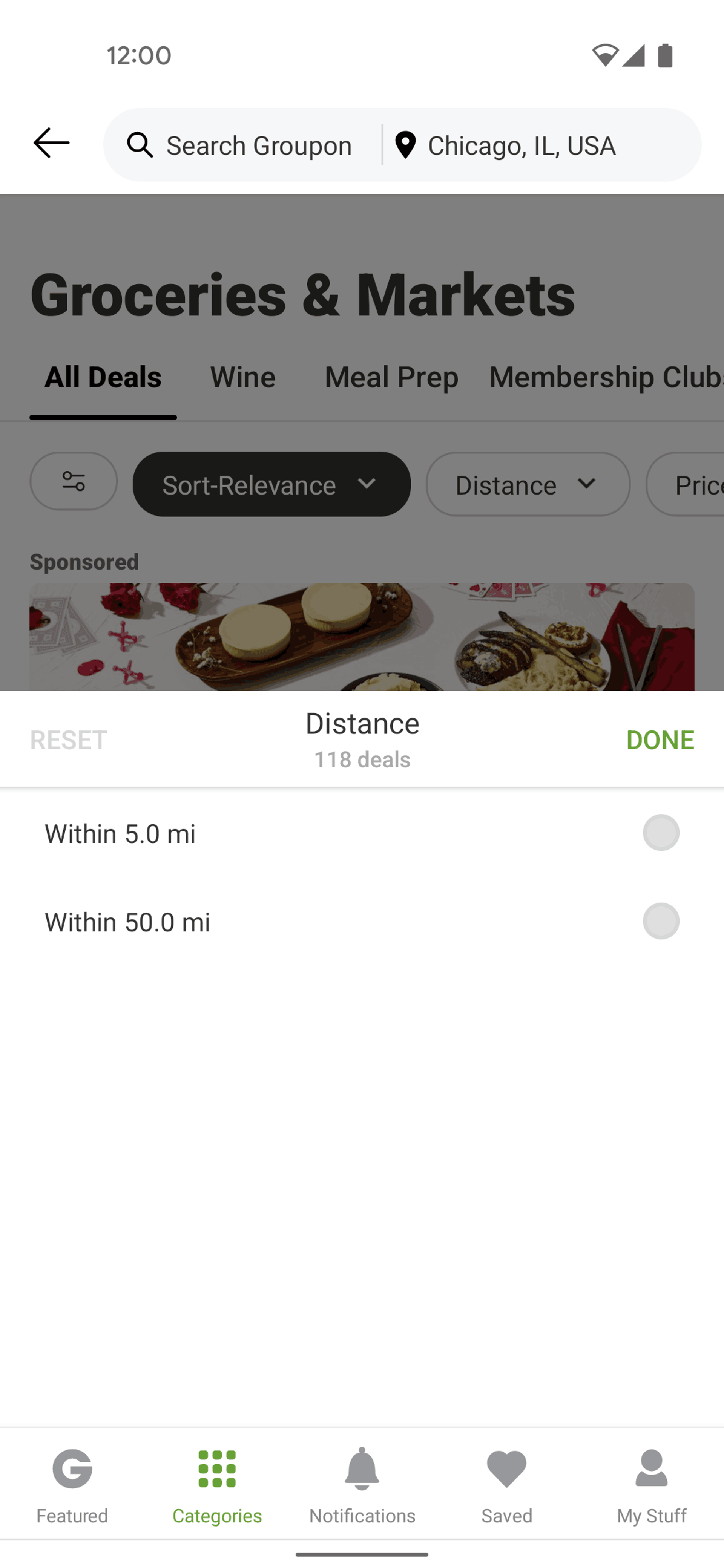 Groupon Android Shopping interface screenshot 19