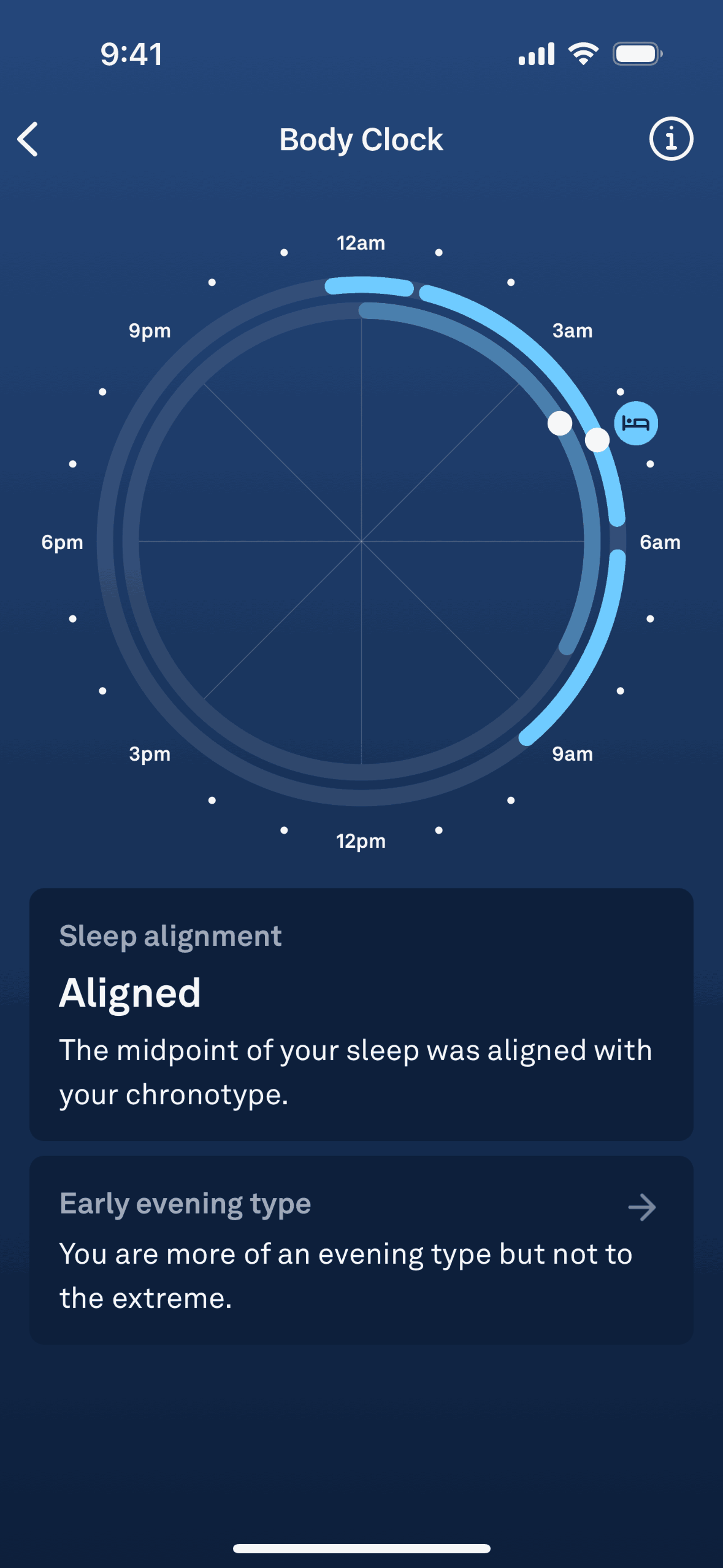 Oura iOS Health & Fitness interface screenshot 24