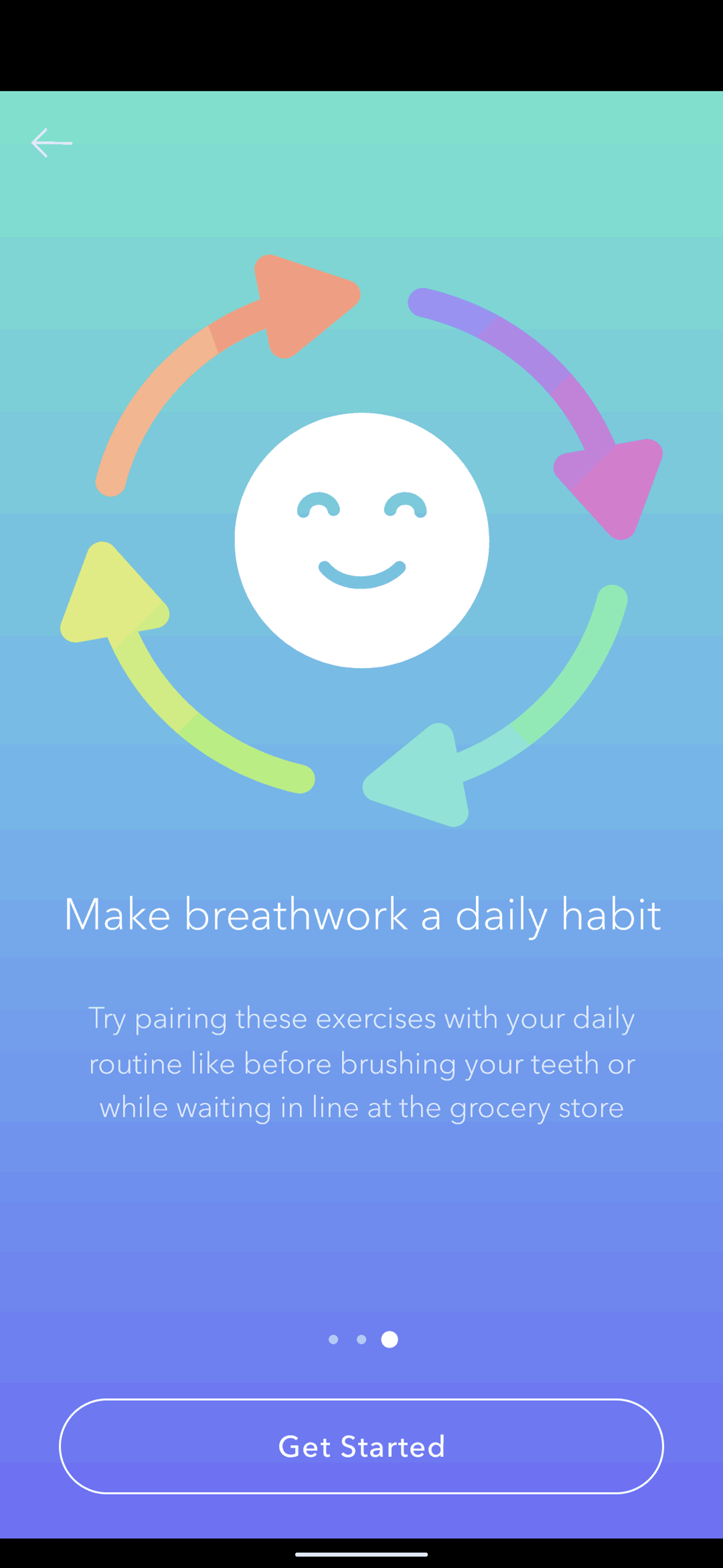 Calm Android Health & Fitness interface screenshot 21