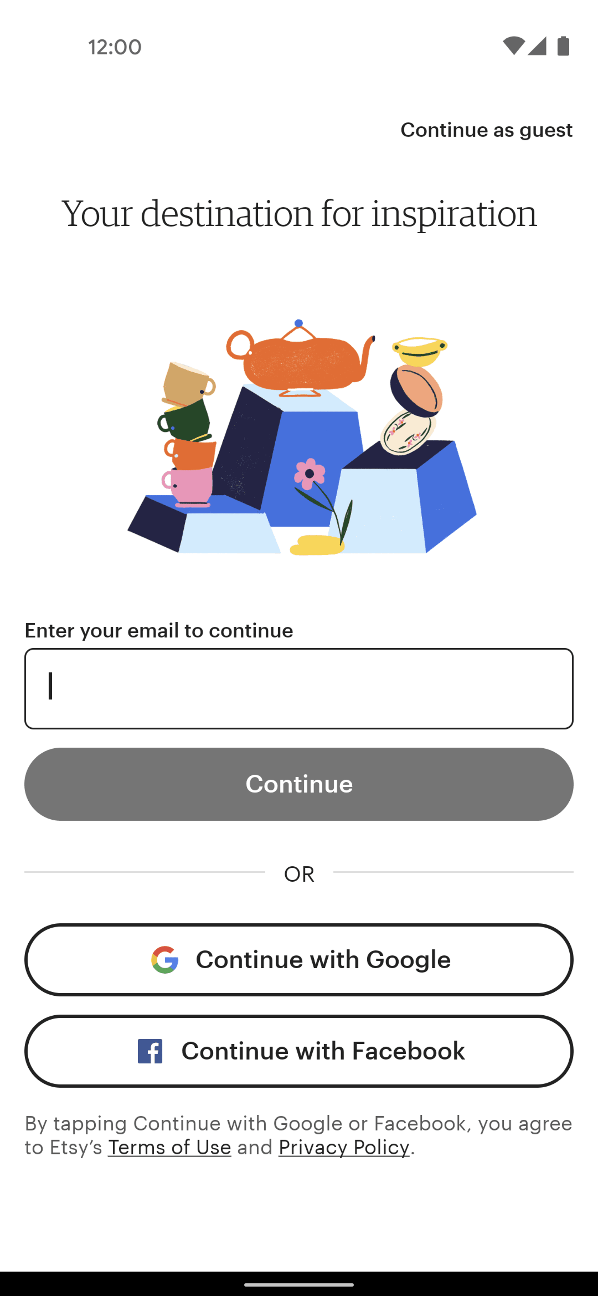 Etsy Android Shopping interface screenshot 6