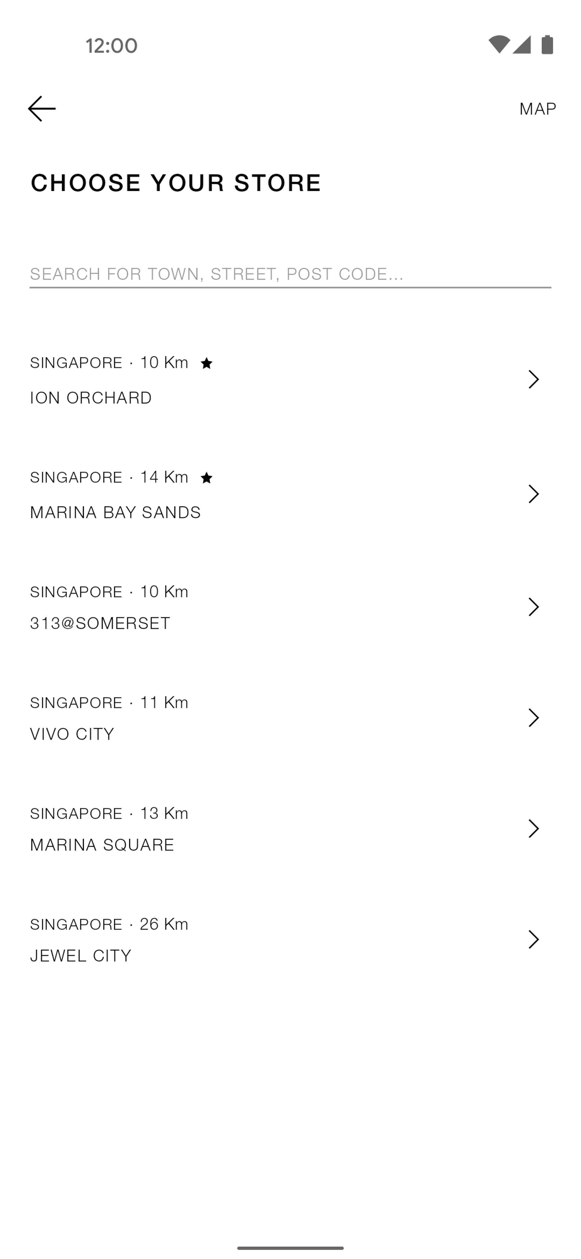 ZARA Android Shopping interface screenshot 12