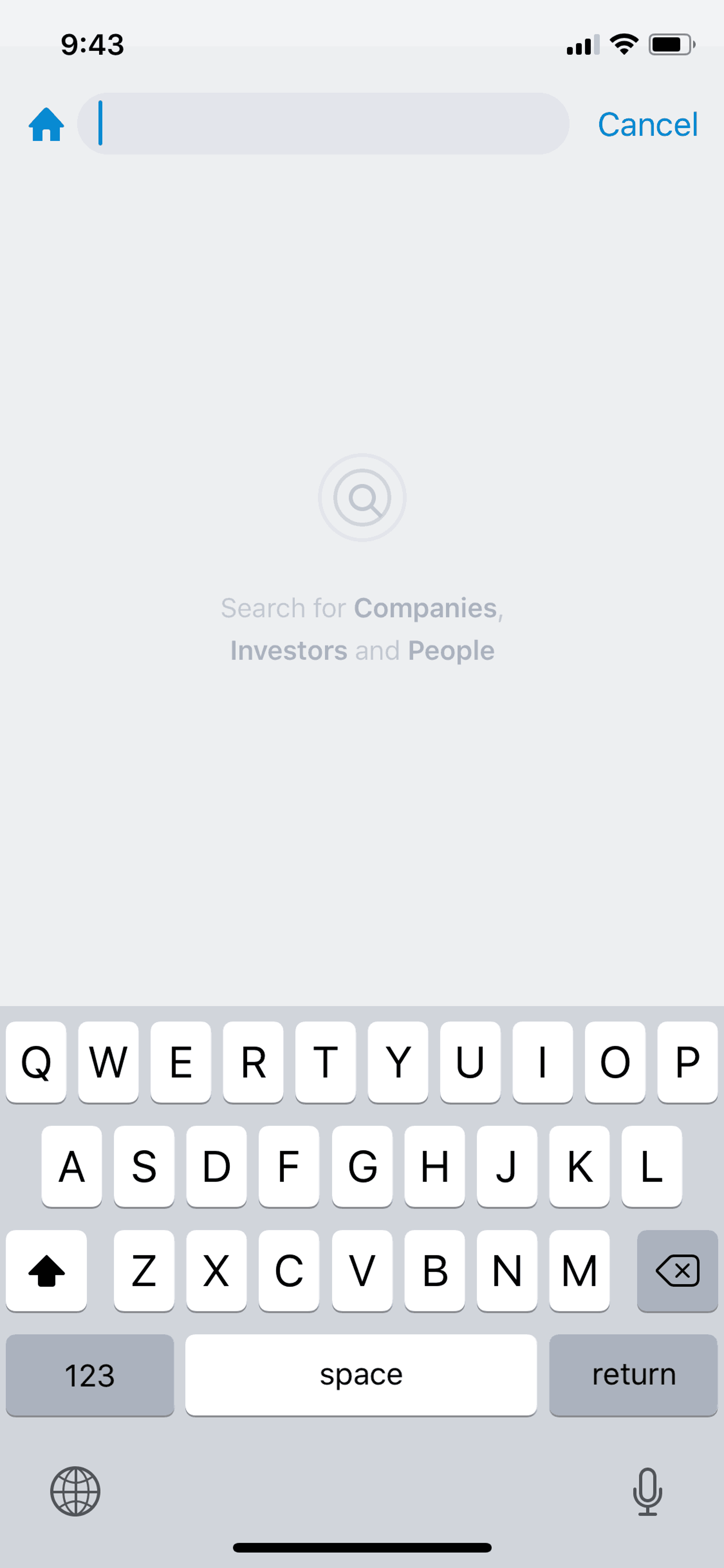 Crunchbase iOS Business interface screenshot 10