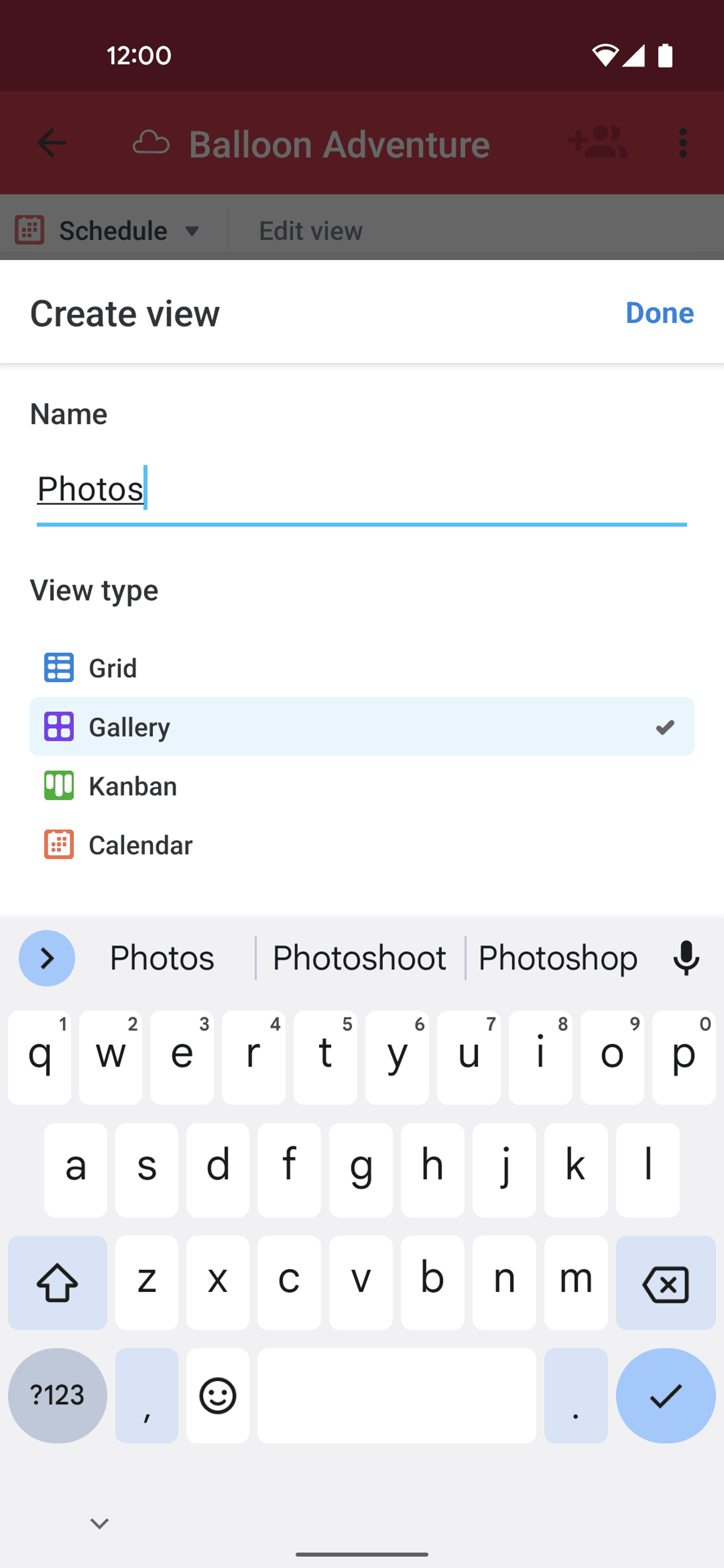 Airtable Android Productivity interface screenshot 6