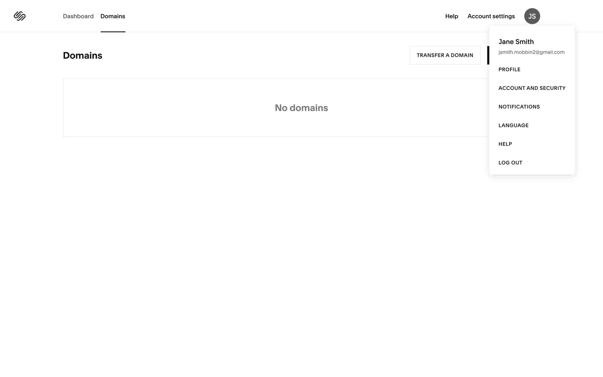 Squarespace Web Business interface screenshot 9