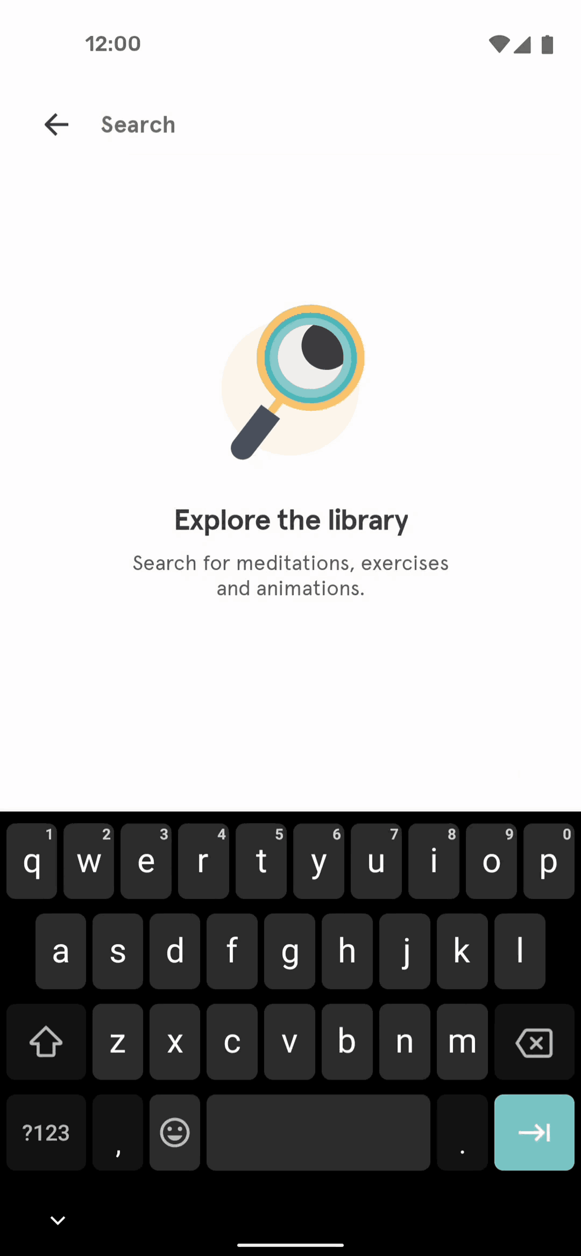 Headspace Android Health & Fitness interface screenshot 5