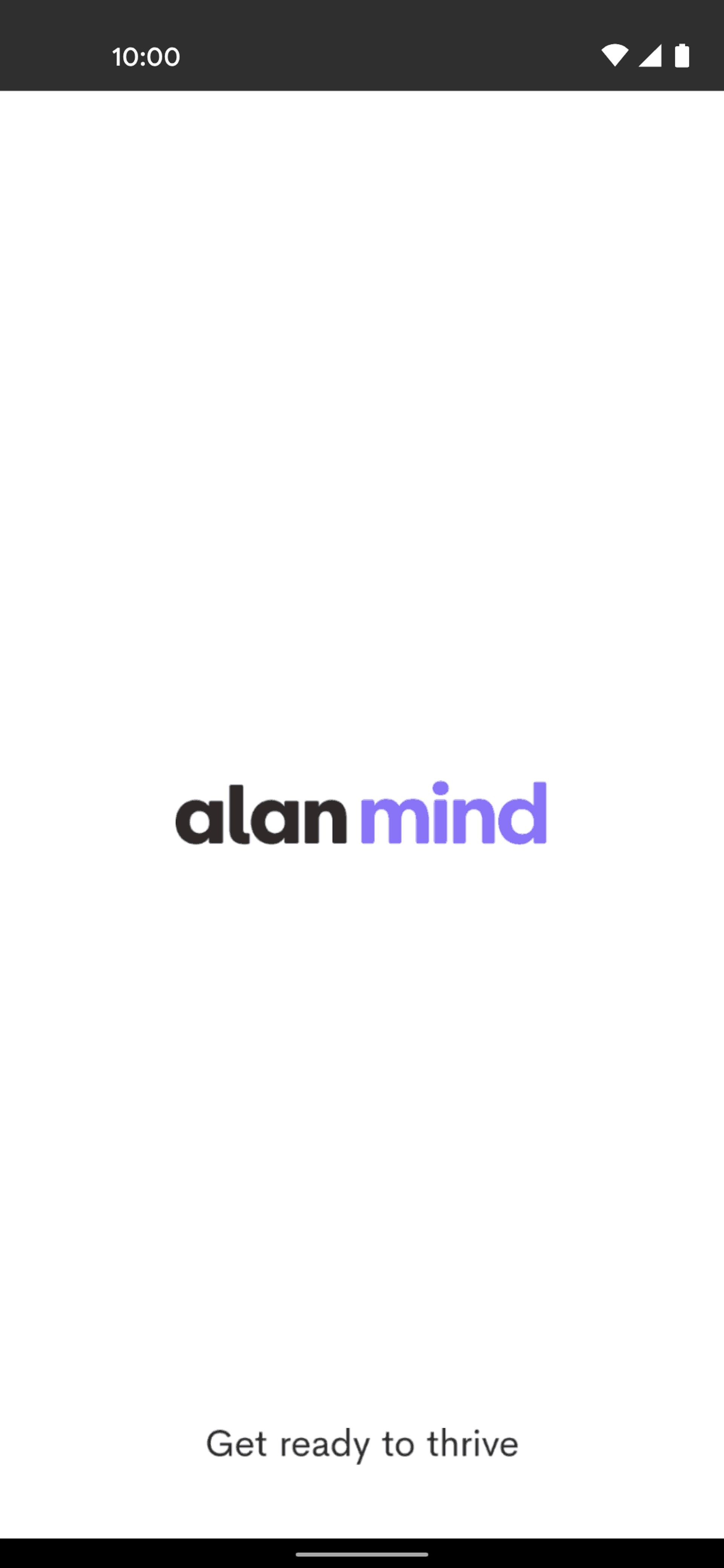 Alan Mind Android Health & Fitness interface screenshot 1