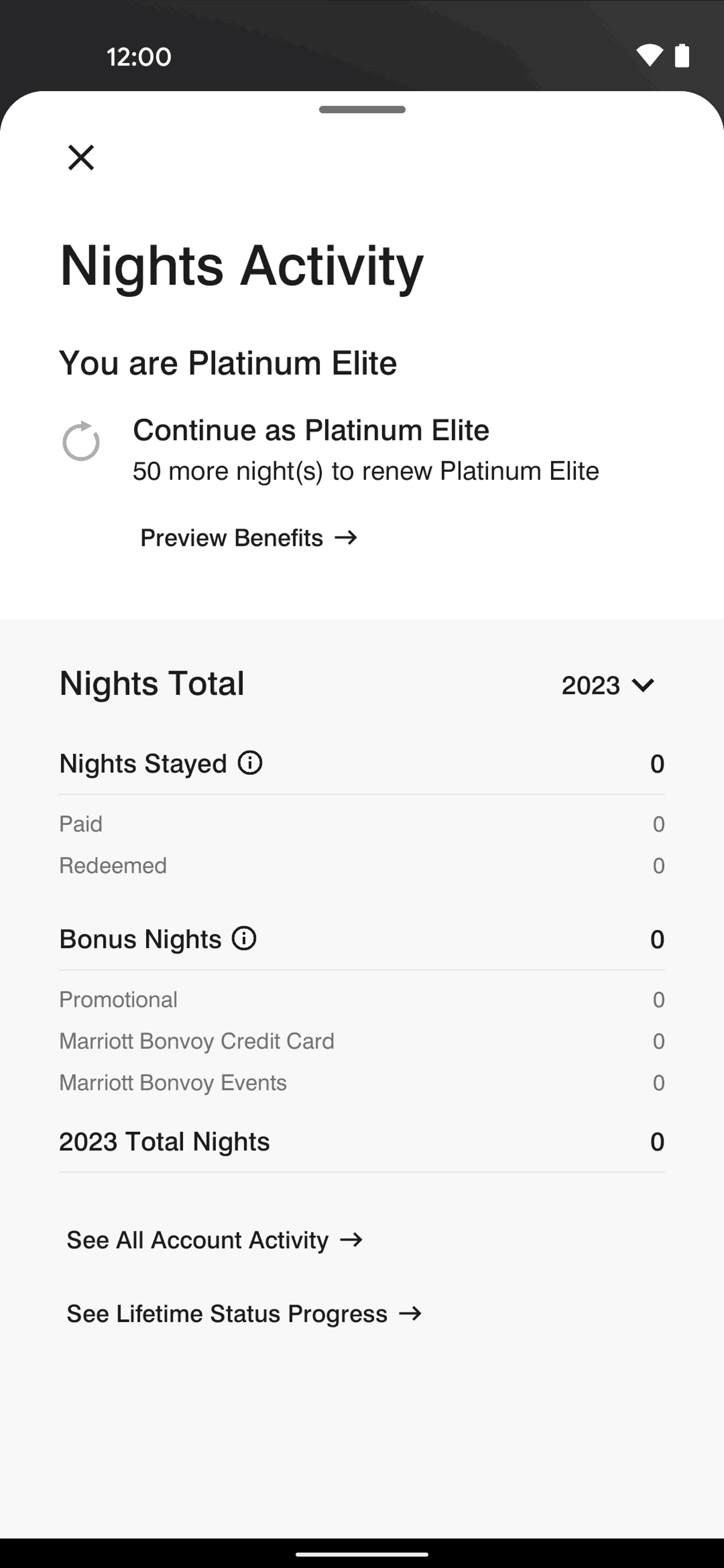 Marriott Bonvoy Android Travel & Transportation interface screenshot 18