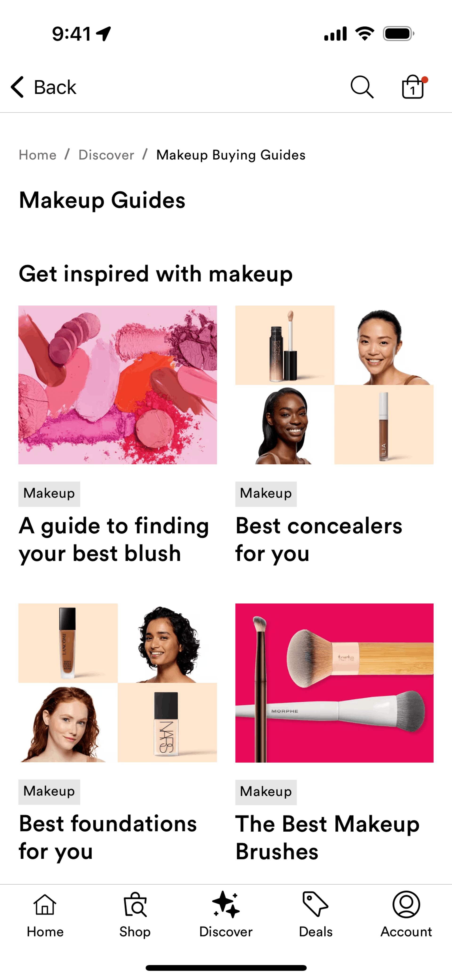 Ulta Beauty iOS Shopping interface screenshot 15