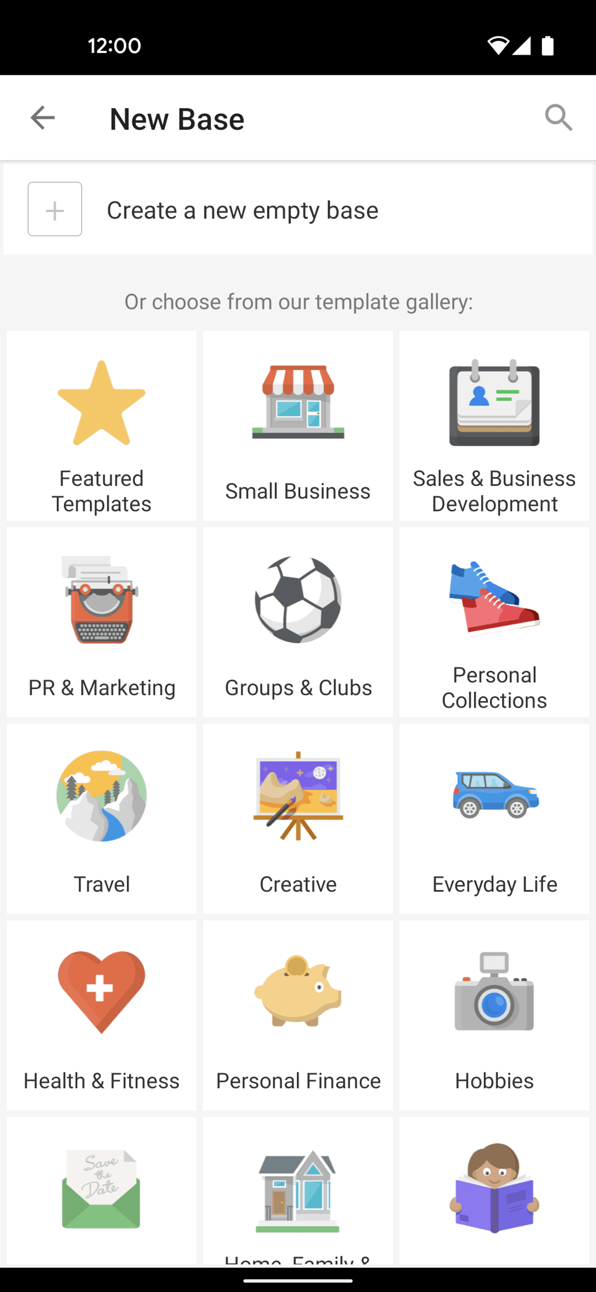 Airtable Android Productivity interface screenshot 13