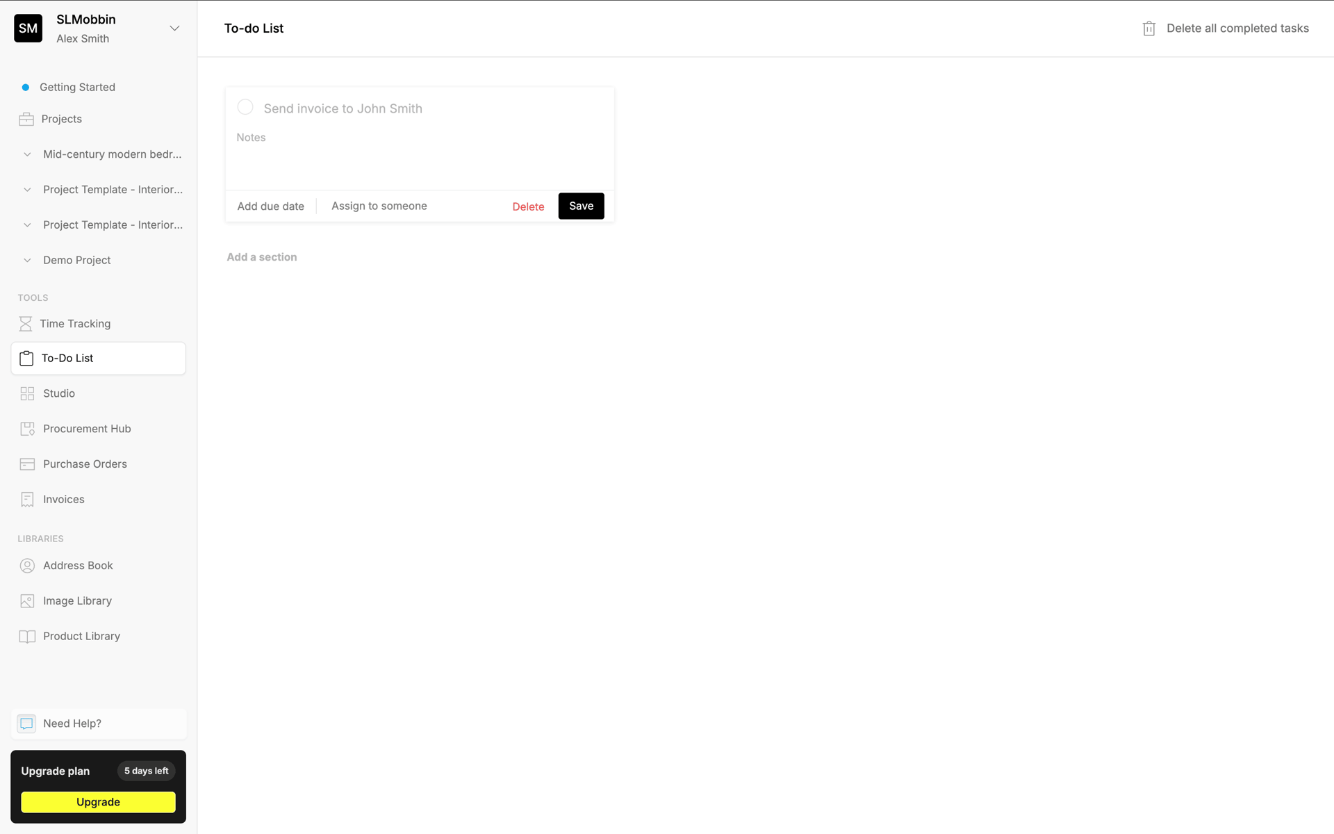 Programa Web Business interface screenshot 23