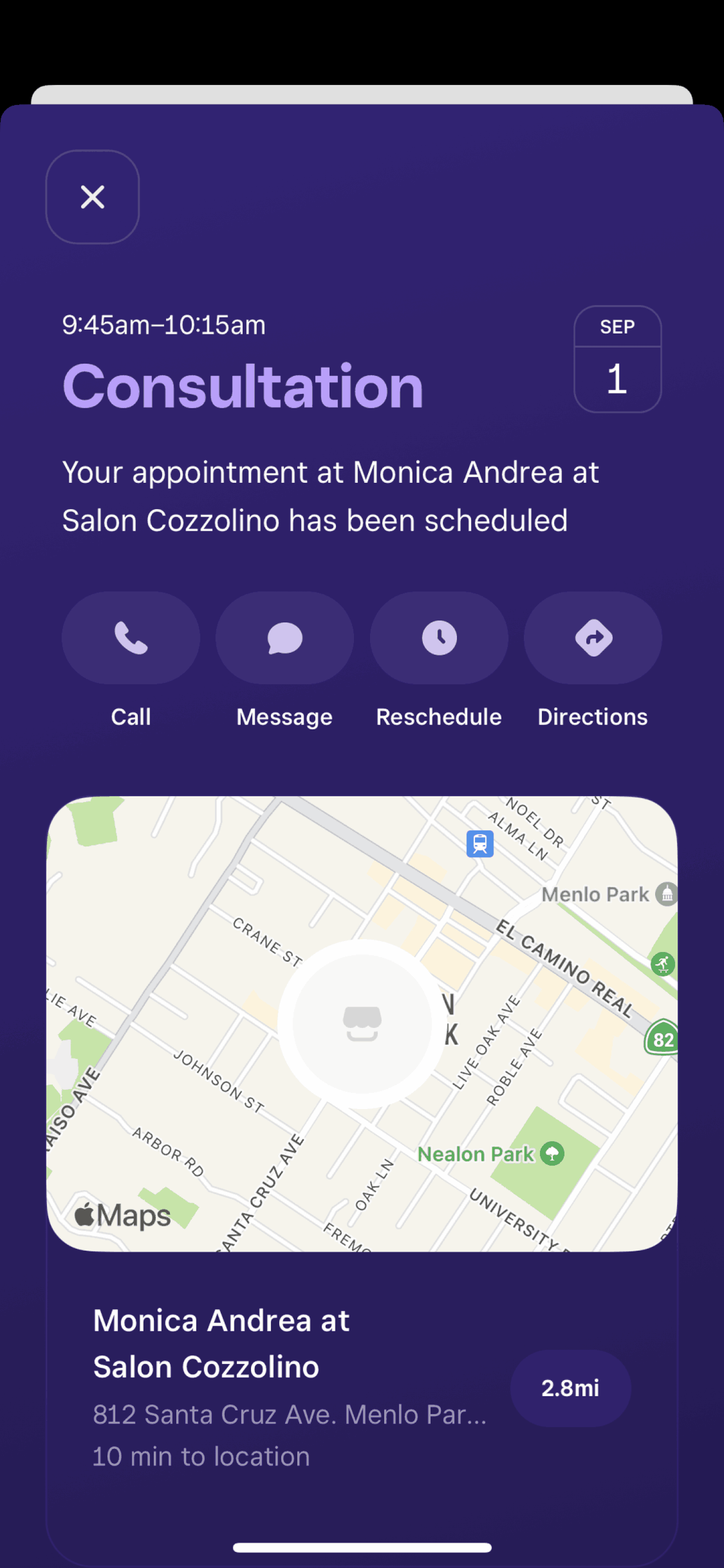 Square Go iOS Lifestyle interface screenshot 2
