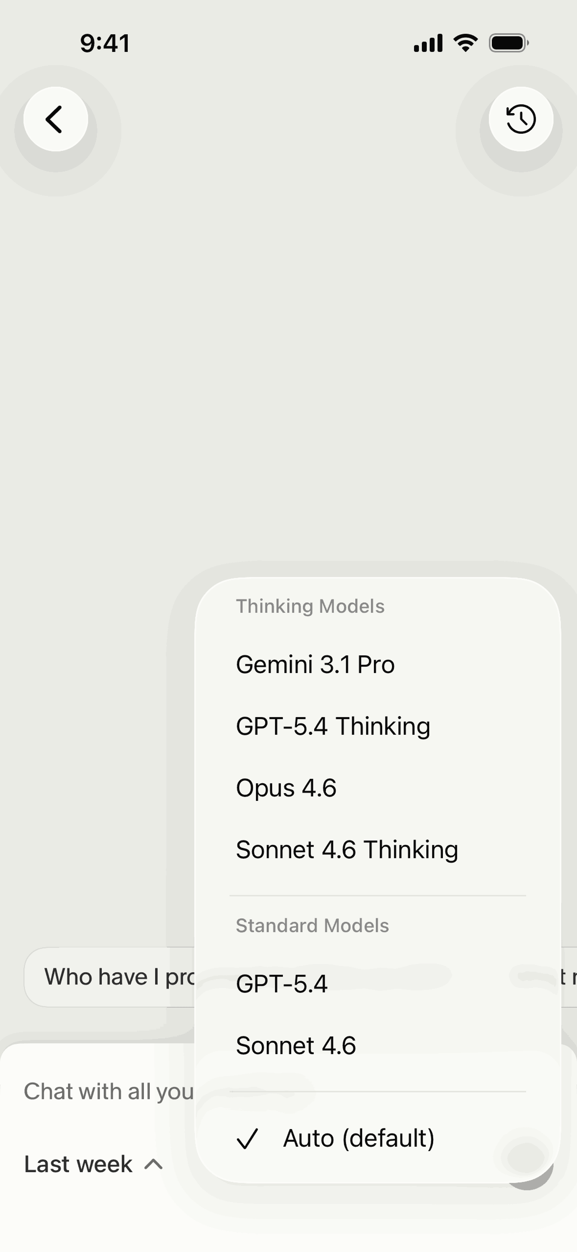 Granola iOS Granola interface screenshot 20