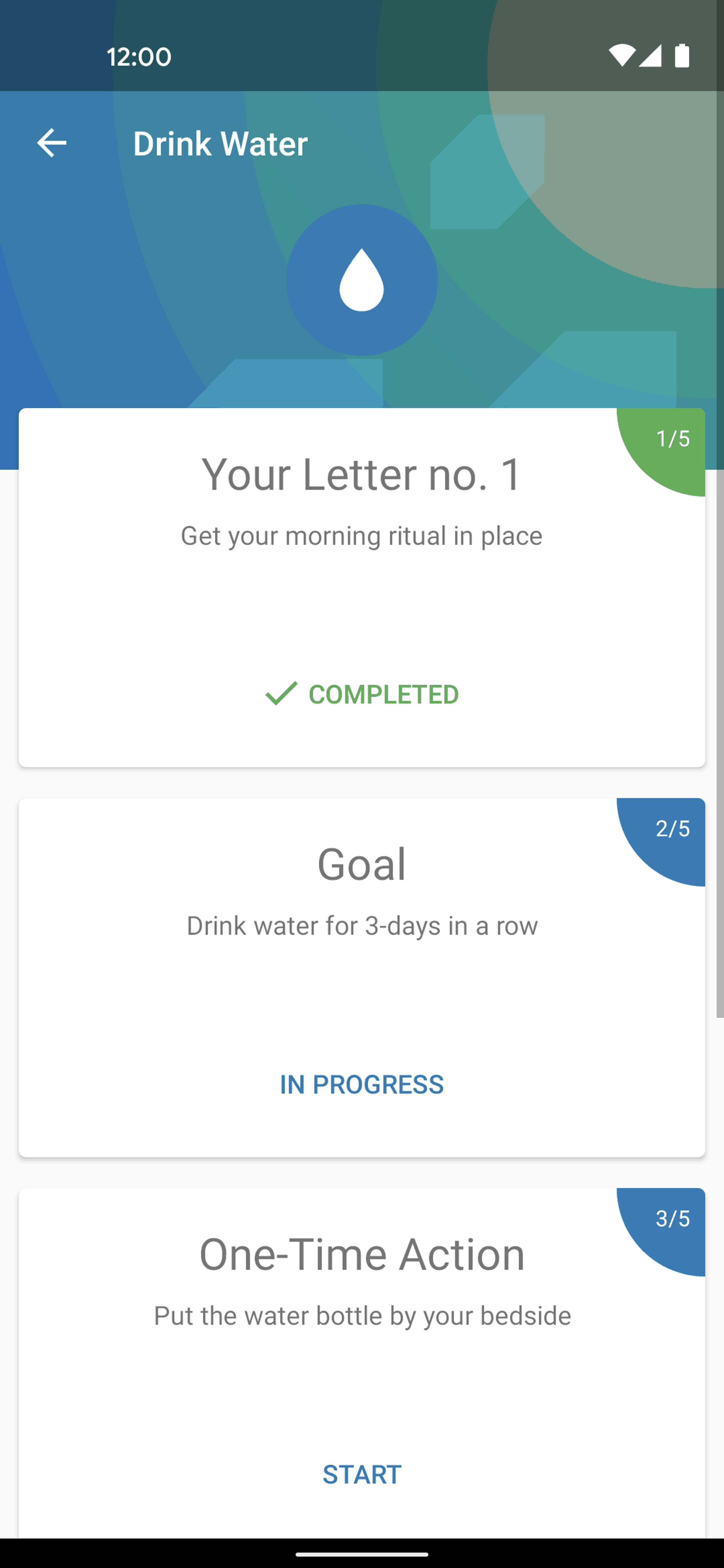 Fabulous Android Health & Fitness interface screenshot 9