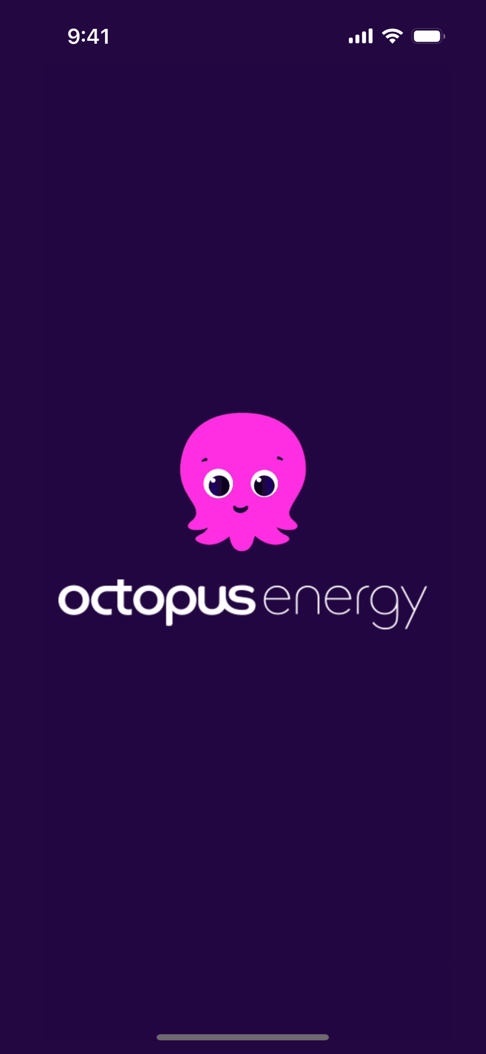 Octopus Energy iOS Utilities interface screenshot 1