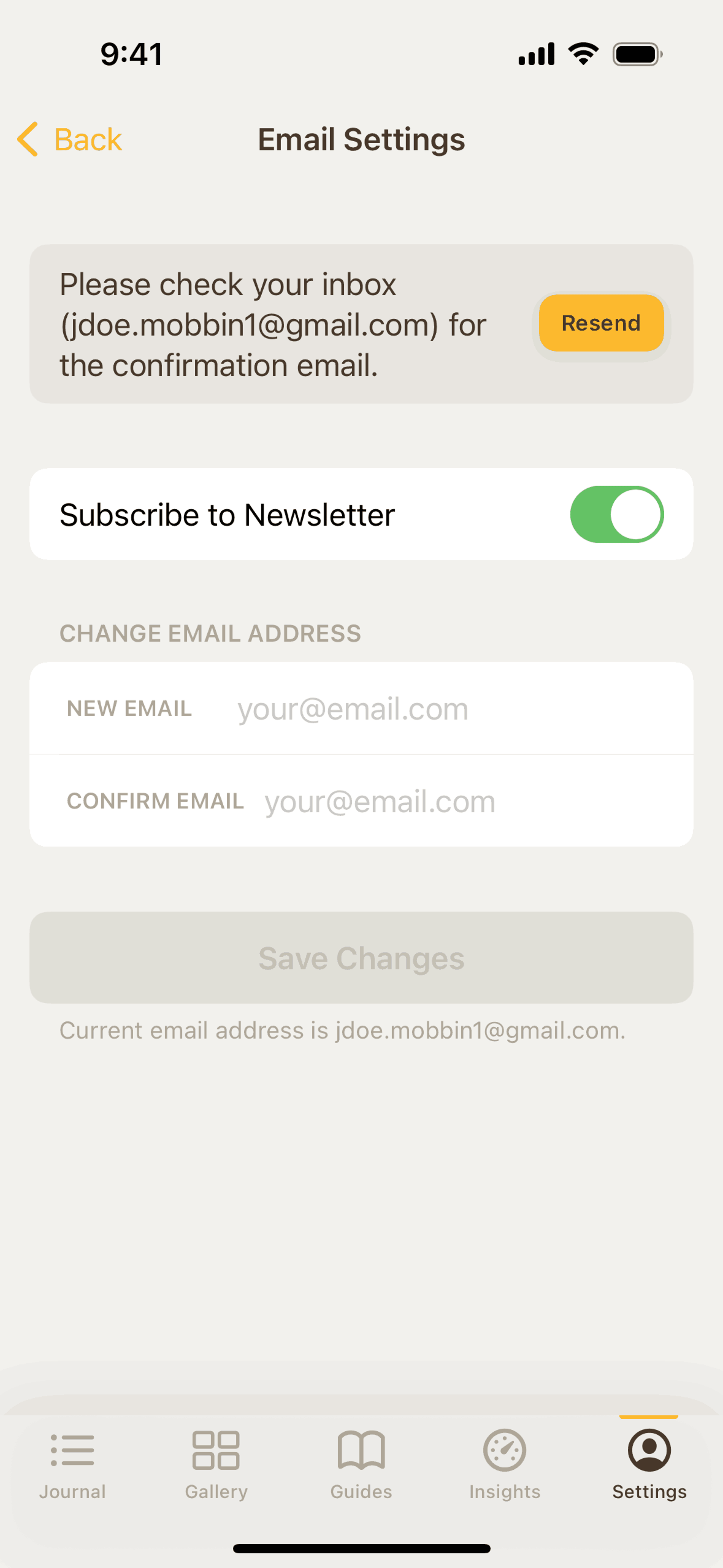 5 Minute Journal iOS Health & Fitness interface screenshot 5