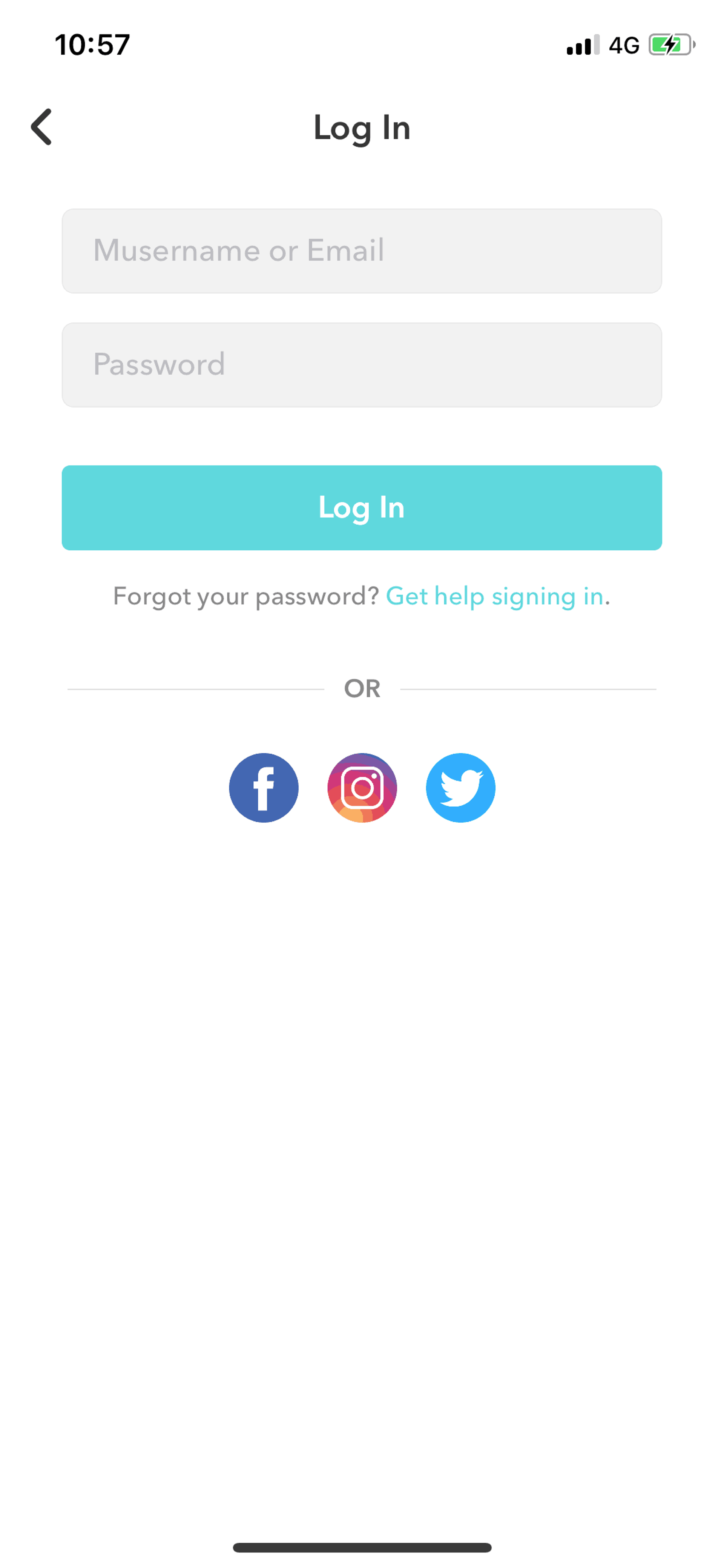 musical.ly iOS Photo & Video interface screenshot 3
