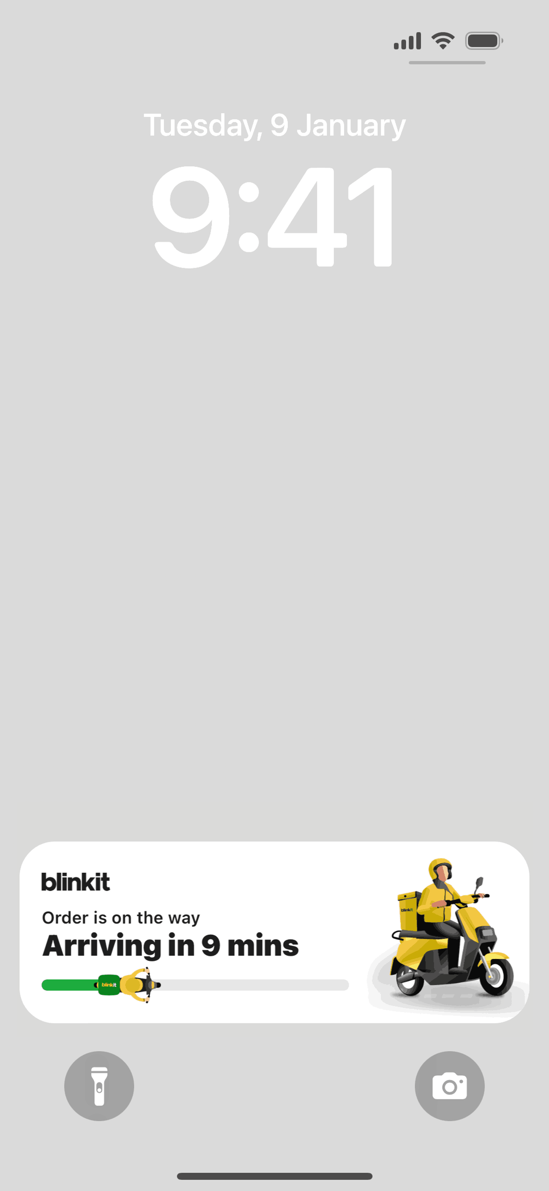 Blinkit iOS Food & Drink interface screenshot 2