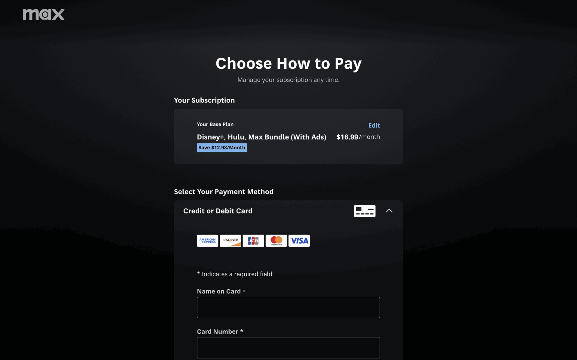 HBO Max Web Entertainment interface screenshot 14