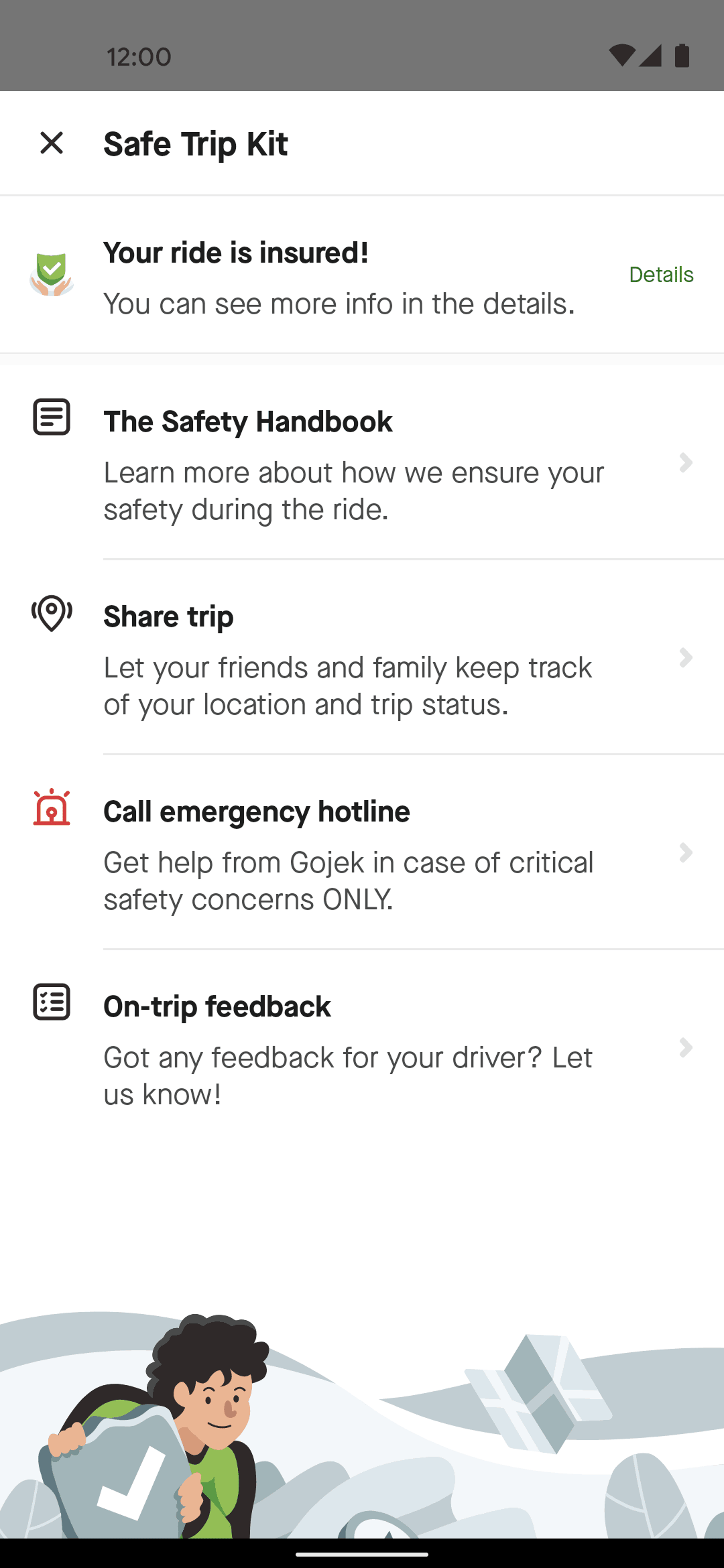 Gojek Android Travel & Transportation interface screenshot 11