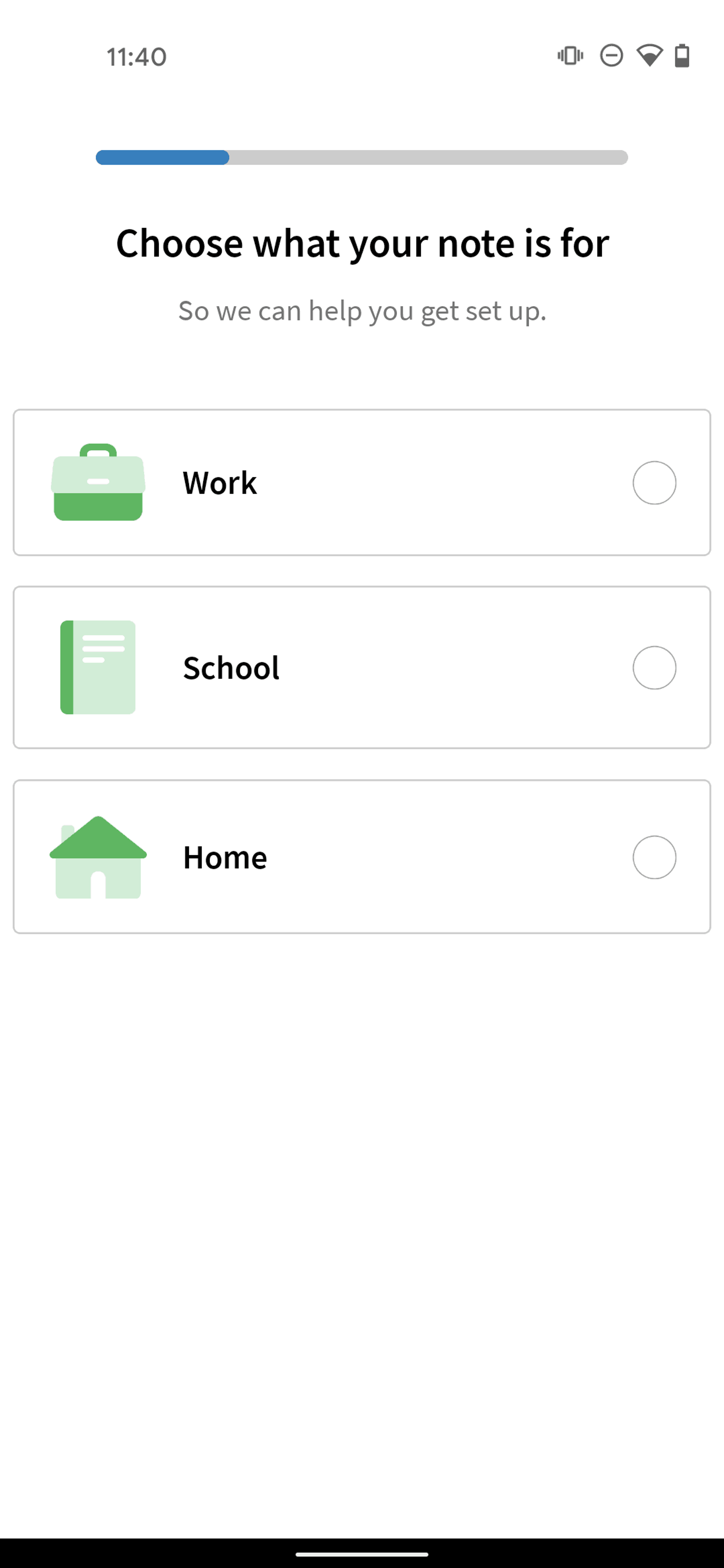 Evernote Android Productivity interface screenshot 11
