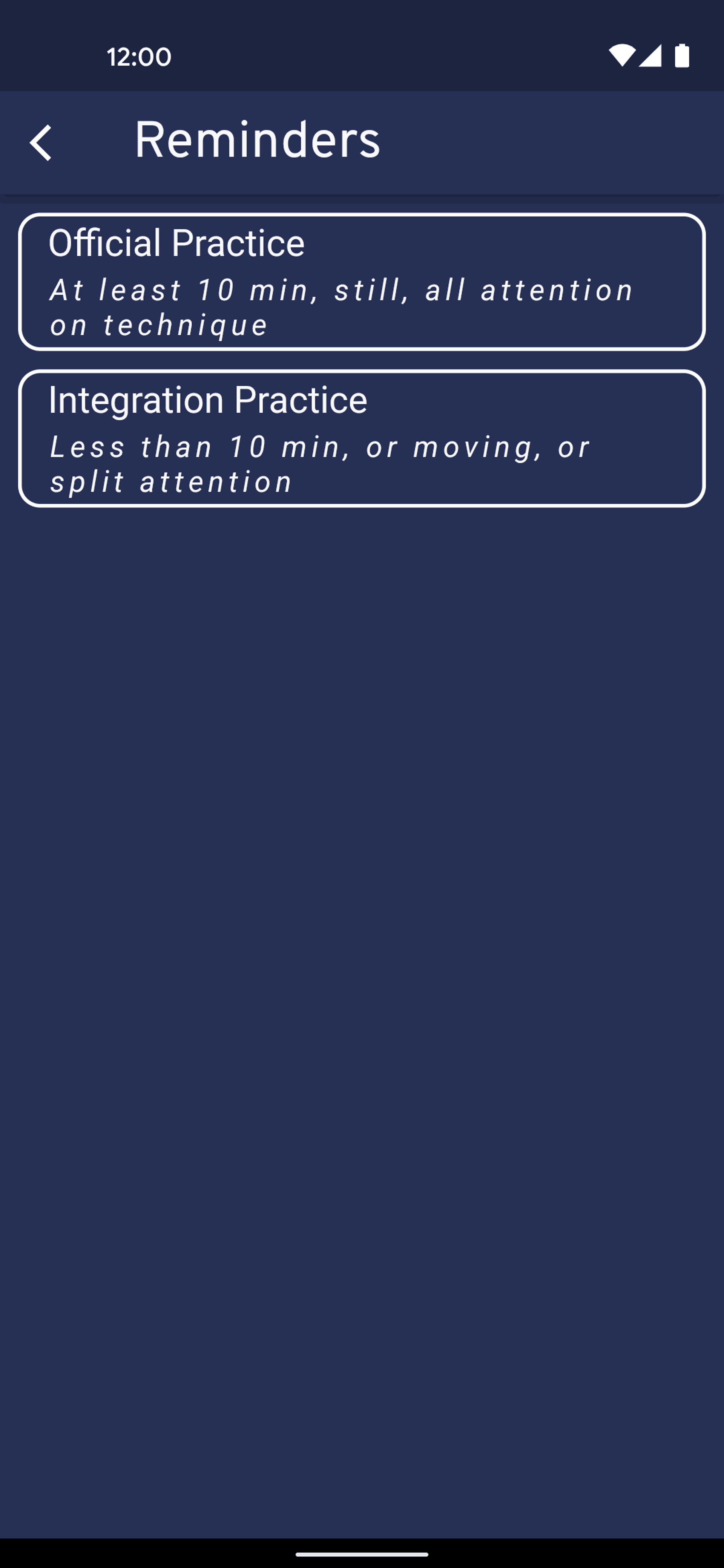 Brightmind Android Health & Fitness interface screenshot 19