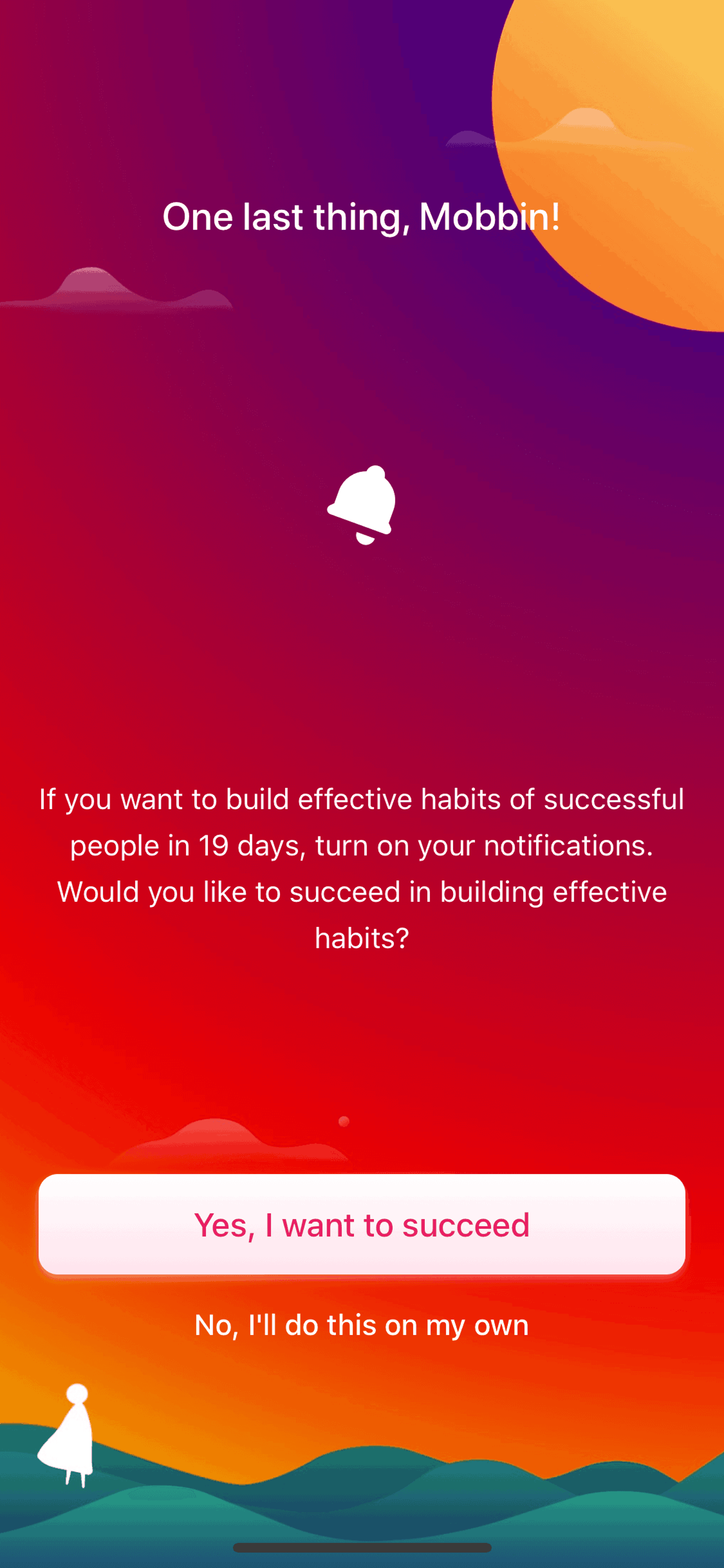Fabulous iOS Health & Fitness interface screenshot 11