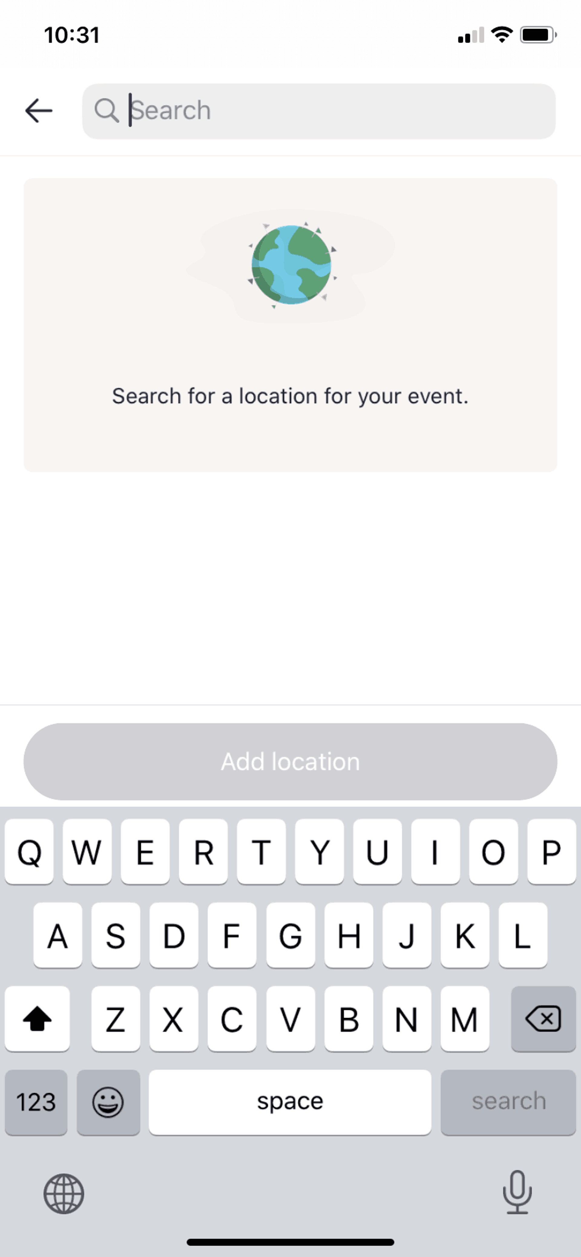IRL iOS Social Networking interface screenshot 17