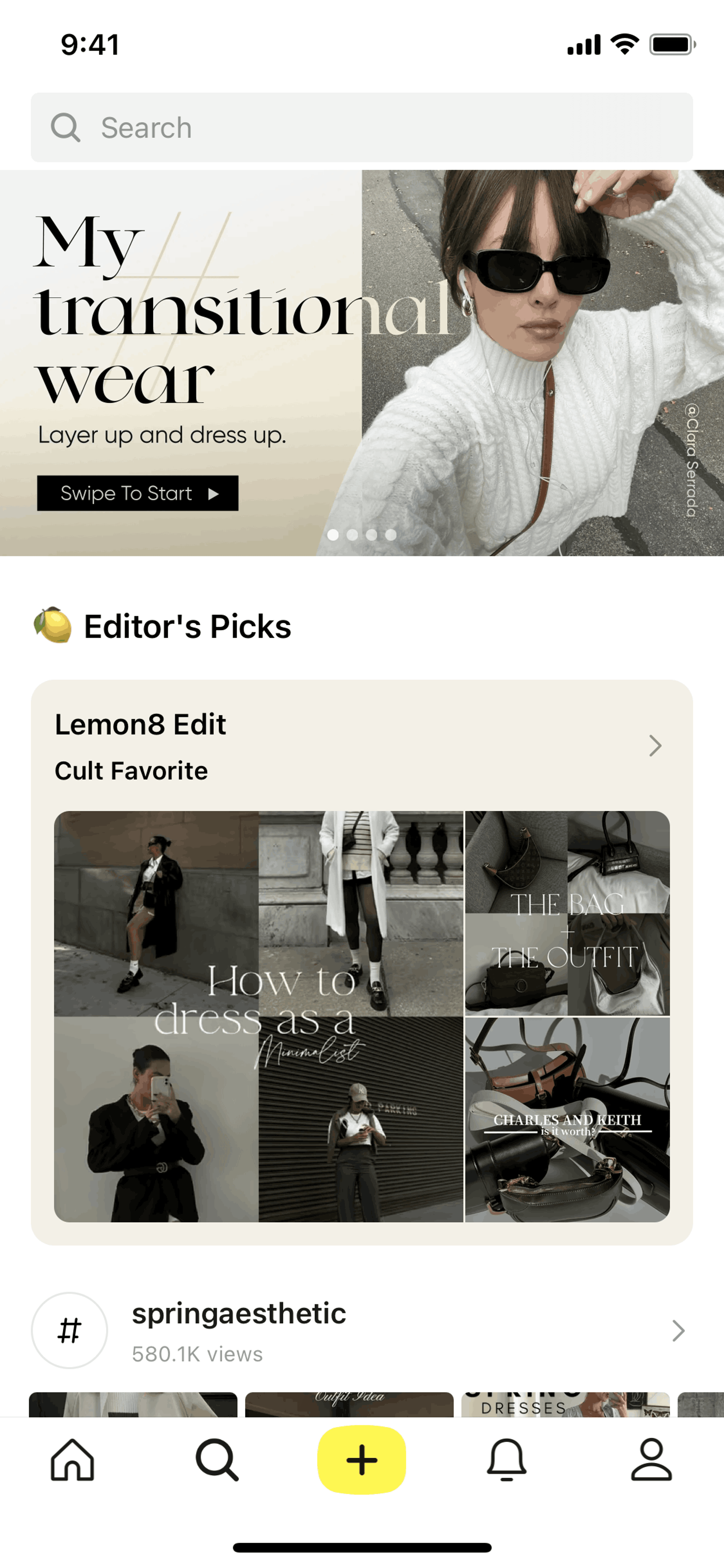Lemon8 iOS Social Networking interface screenshot 2