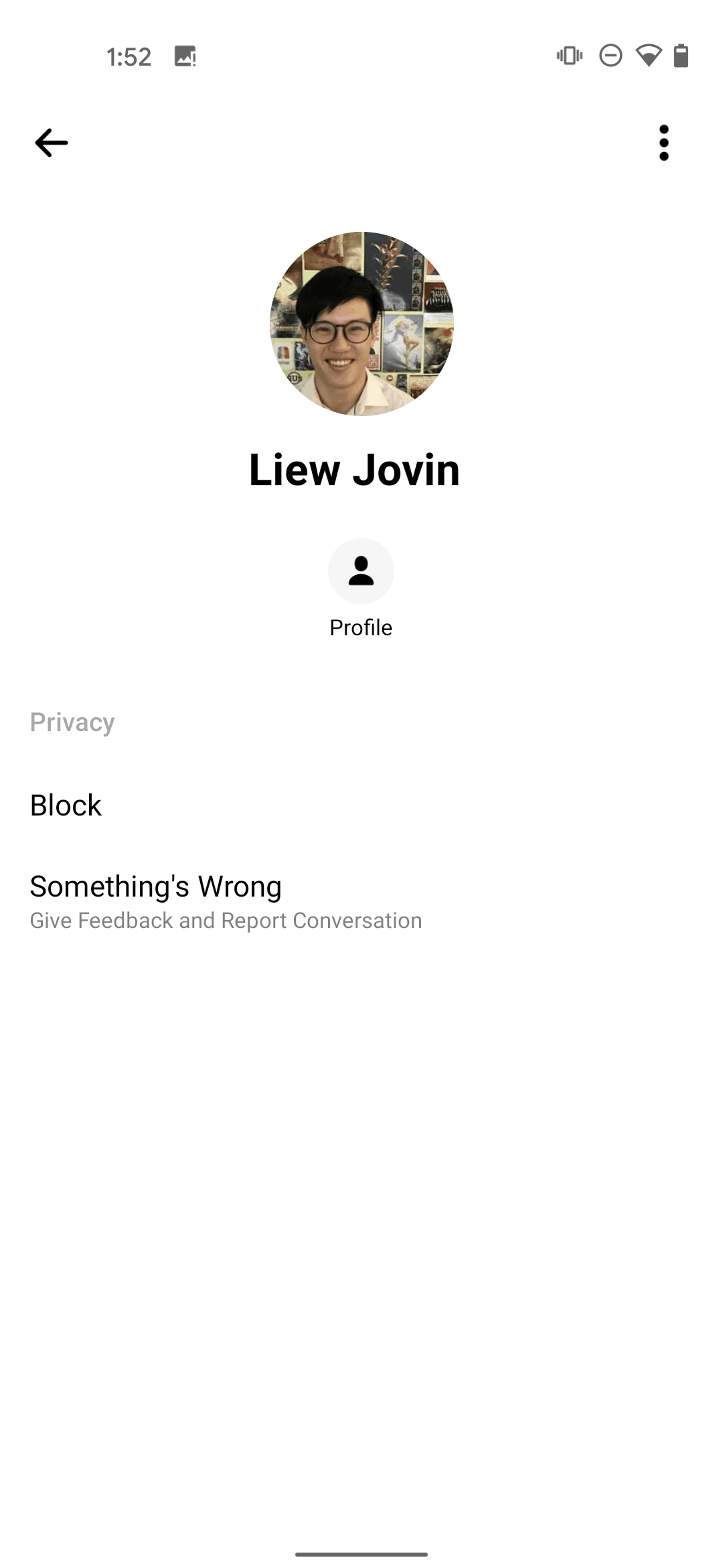 Messenger Android Social Networking interface screenshot 23