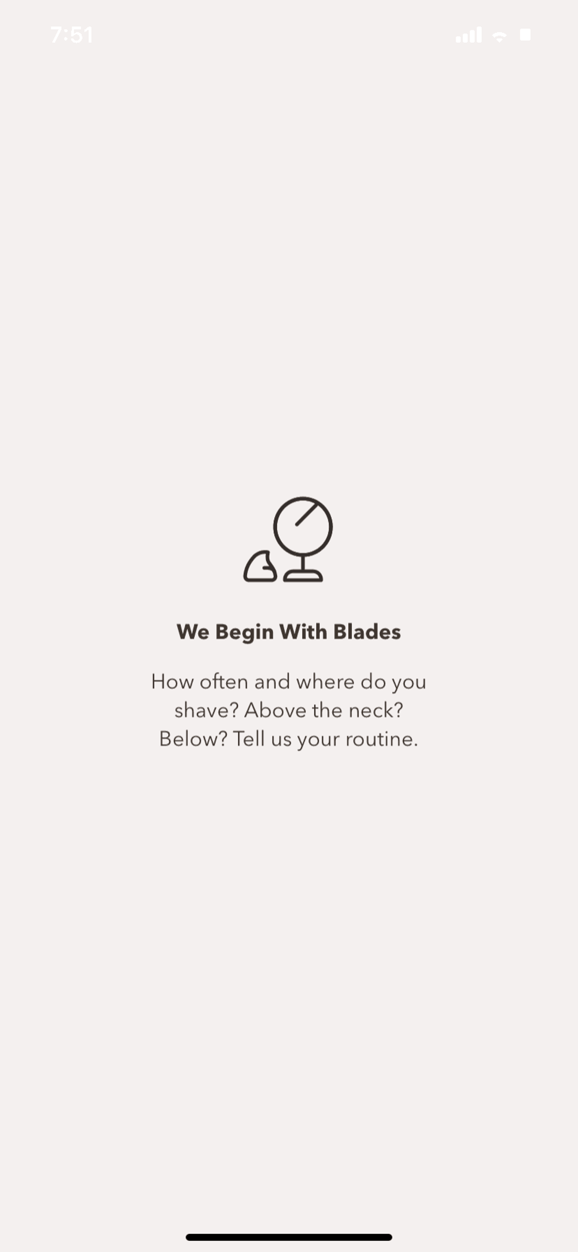 Dollar Shave Club iOS Shopping interface screenshot 19