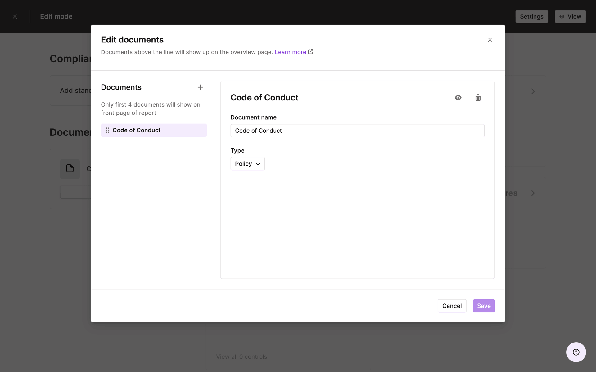Vanta Web Business interface screenshot 19